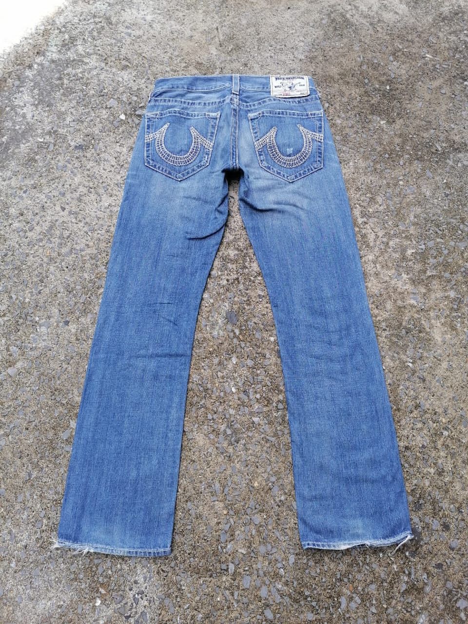 True Religion True Religion Bobby Seat 34 Denim Jeans Size US 32 / EU 48 - 2 Thumbnail