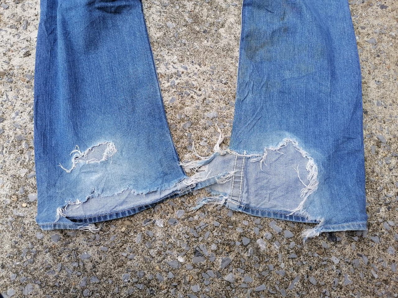 True Religion True Religion Straight Denim Jeans Size US 34 / EU 50 - 3 Thumbnail