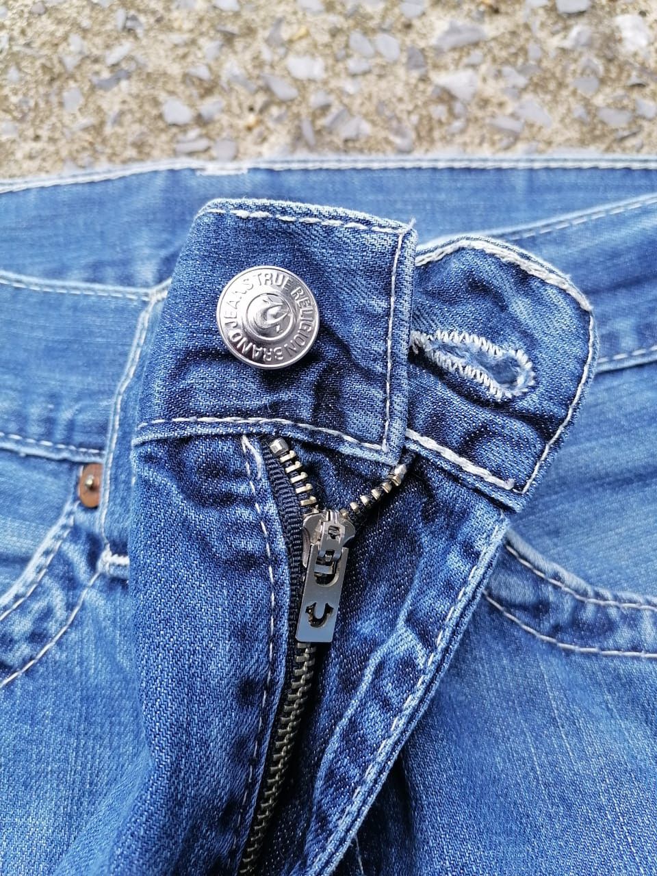 True Religion True Religion Straight Denim Jeans Size US 34 / EU 50 - 5 Thumbnail