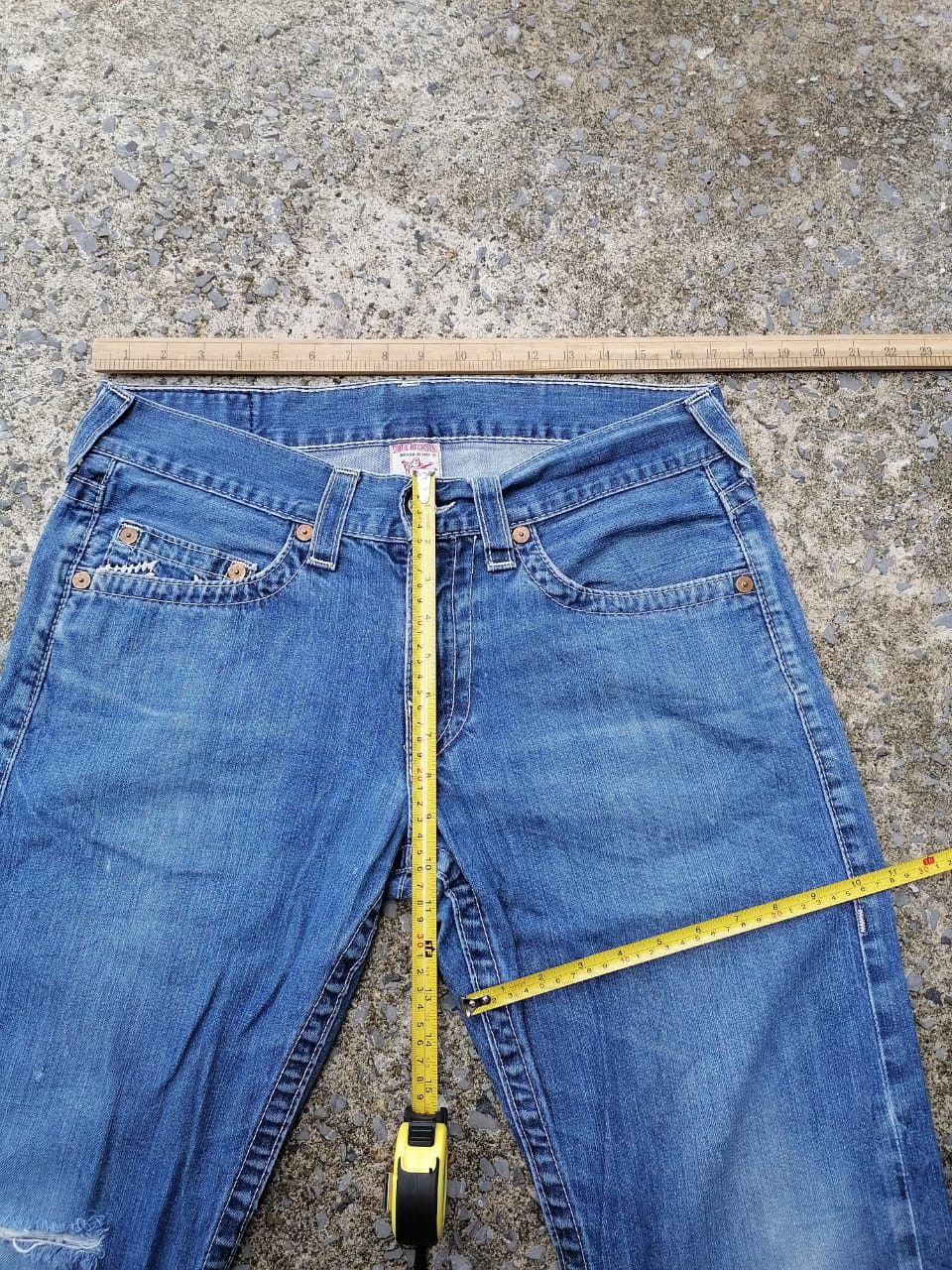True Religion True Religion Straight Denim Jeans Size US 34 / EU 50 - 4 Thumbnail