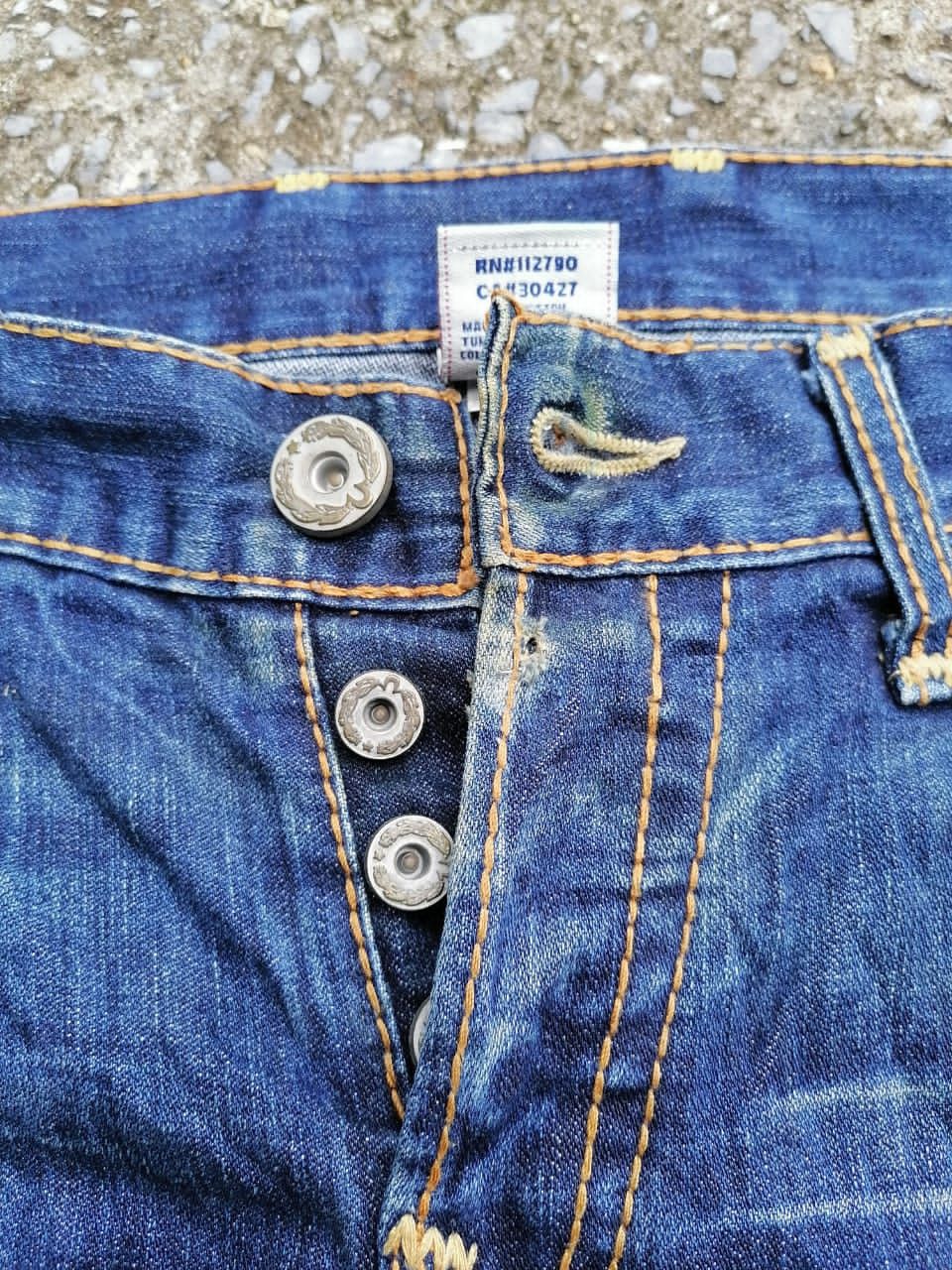 True Religion True Religion Fly Button Denim Jeans Size US 34 / EU 50 - 5 Thumbnail