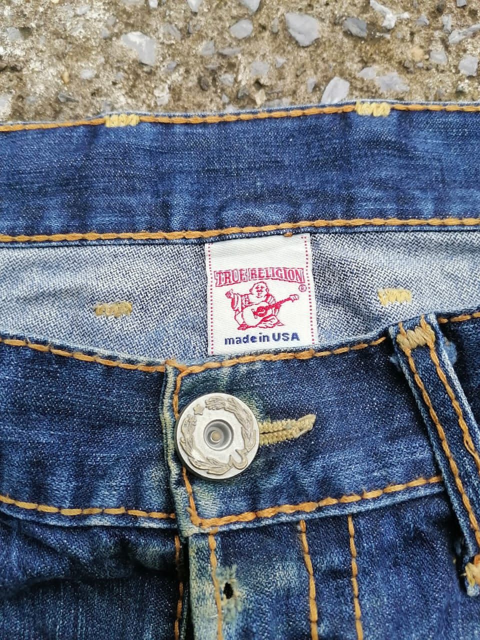 True Religion True Religion Fly Button Denim Jeans Size US 34 / EU 50 - 3 Thumbnail