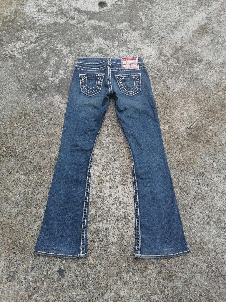 True Religion True Religion Bobby Super T Denim Jeans Size 25" / US 0 / IT 36 - 2 Thumbnail