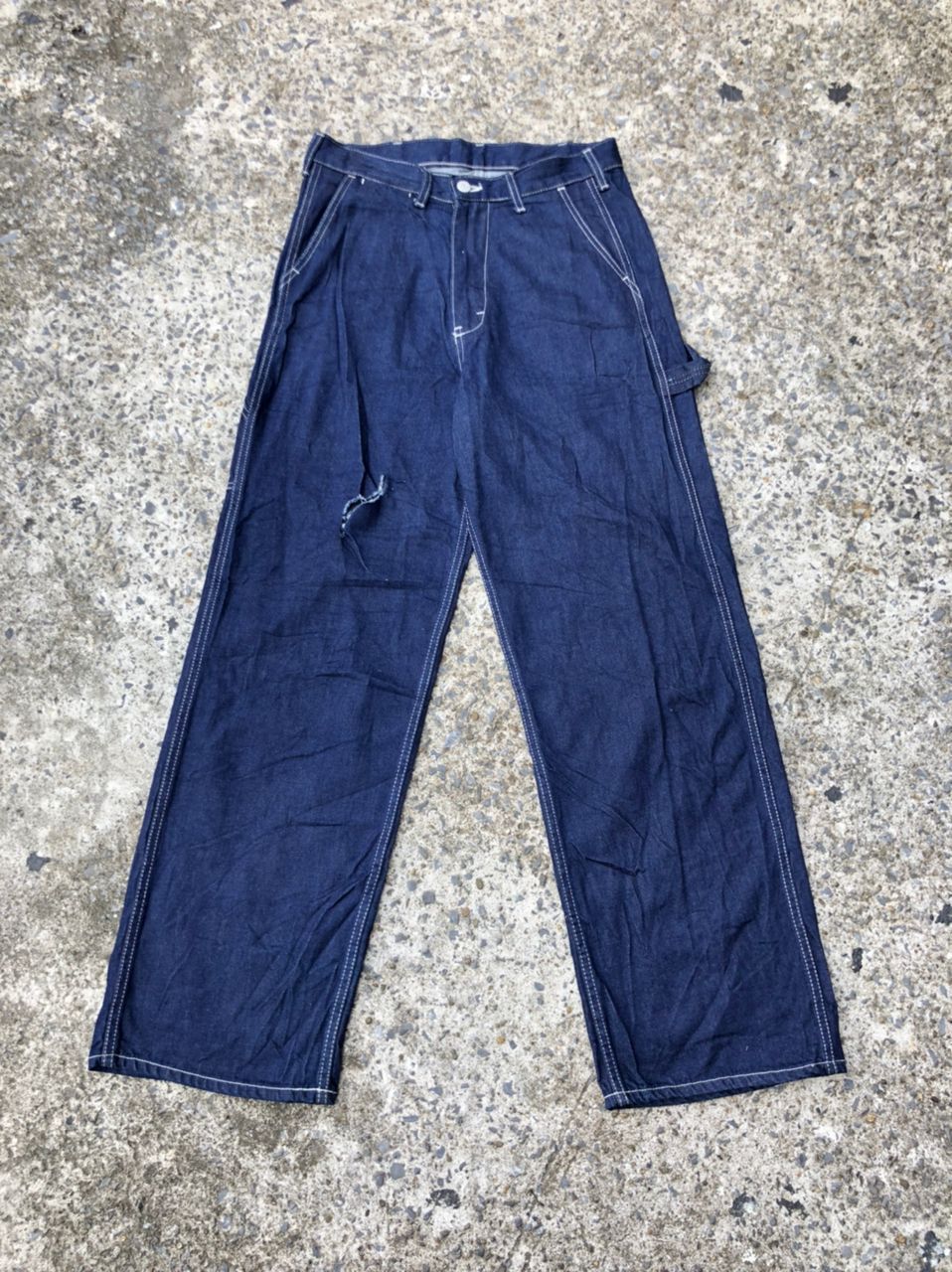 Beams Plus × Japanese Brand Beams Boy Made In Japan Distressed Denim Jeans Size US 30 / EU 46 - 1 Thumbnail