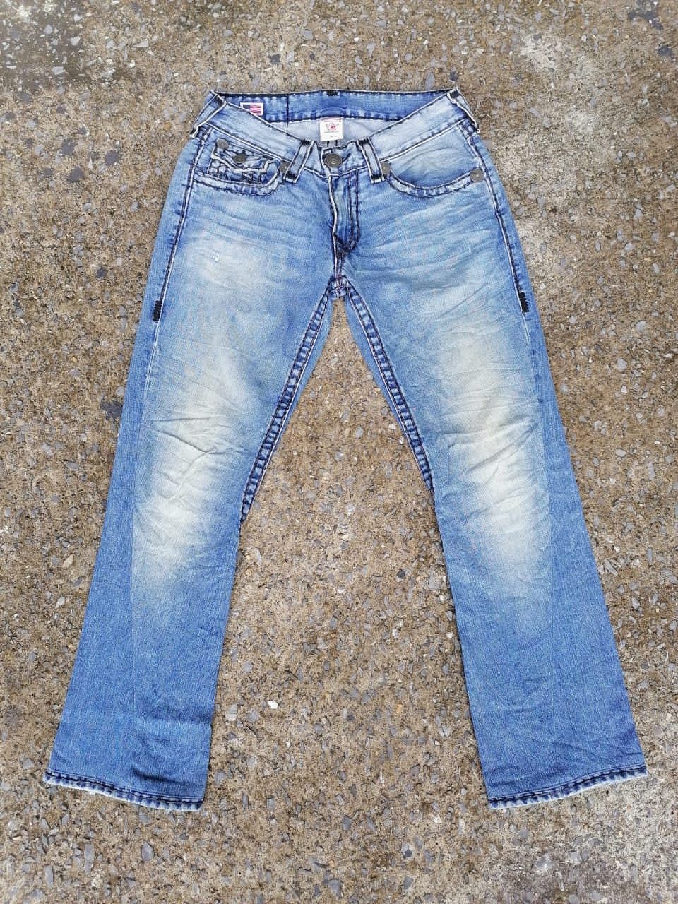 True Religion True Religion Joey Super T Denim Jeans Size US 31 - 1 Thumbnail
