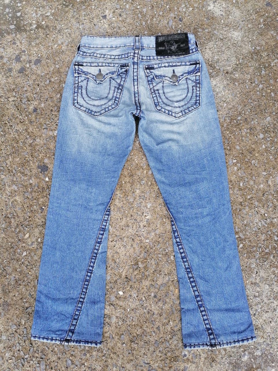 True Religion True Religion Joey Super T Denim Jeans Size US 31 - 4 Thumbnail
