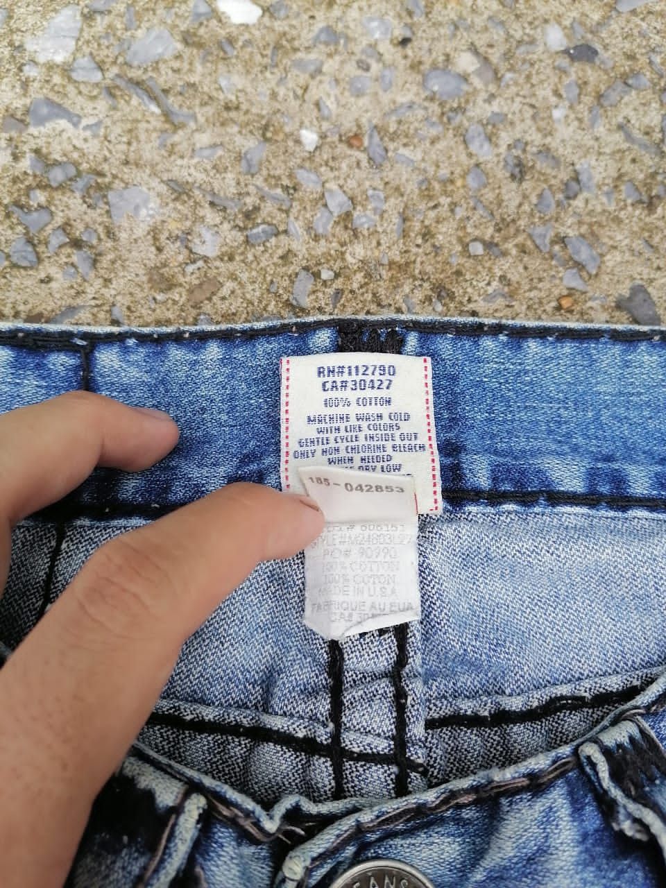 True Religion True Religion Joey Super T Denim Jeans Size US 31 - 5 Thumbnail
