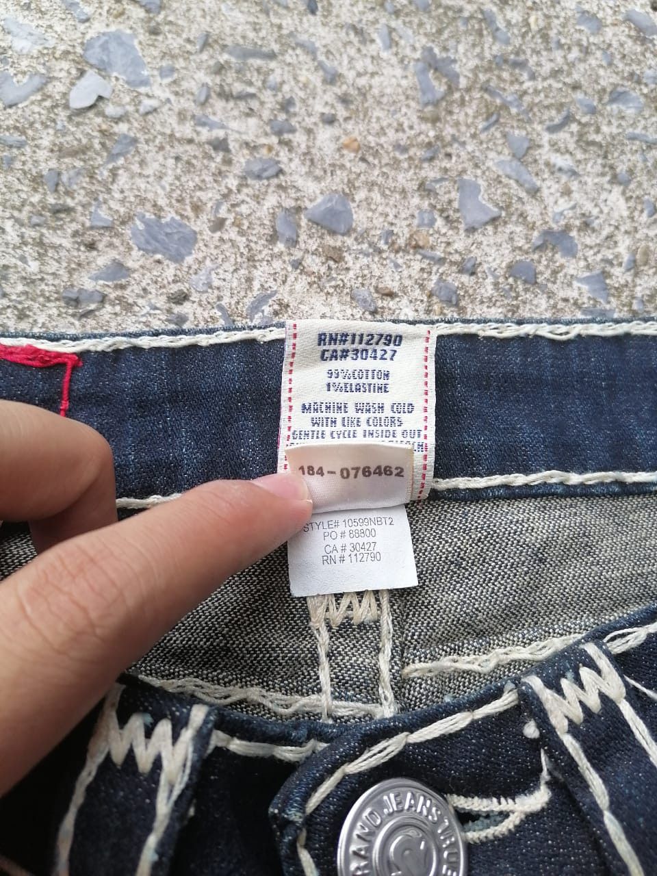 True Religion True Religion Julie Super T Denim Jeans Size 25" / US 0 / IT 36 - 5 Thumbnail
