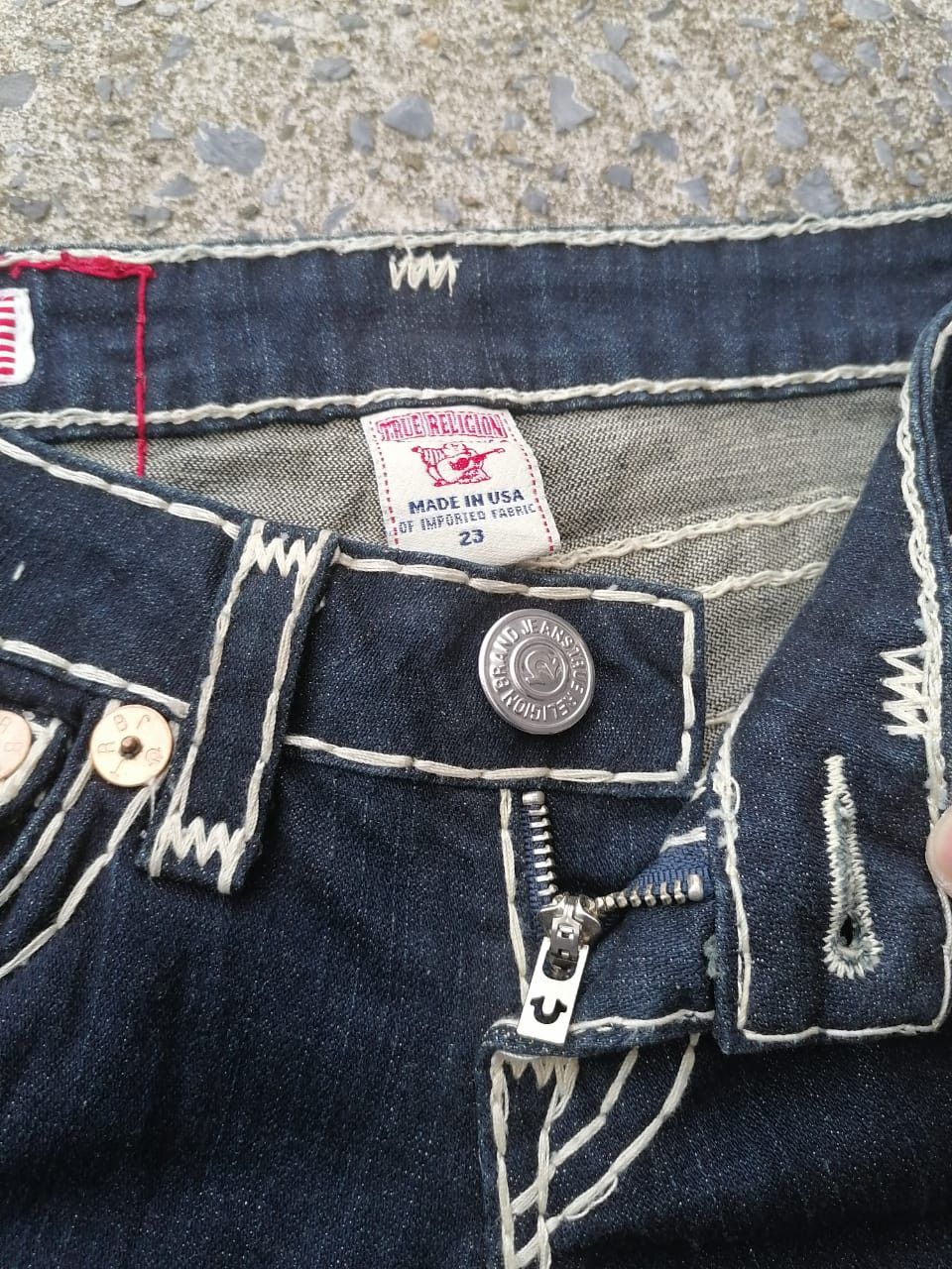 True Religion True Religion Julie Super T Denim Jeans Size 25" / US 0 / IT 36 - 4 Thumbnail