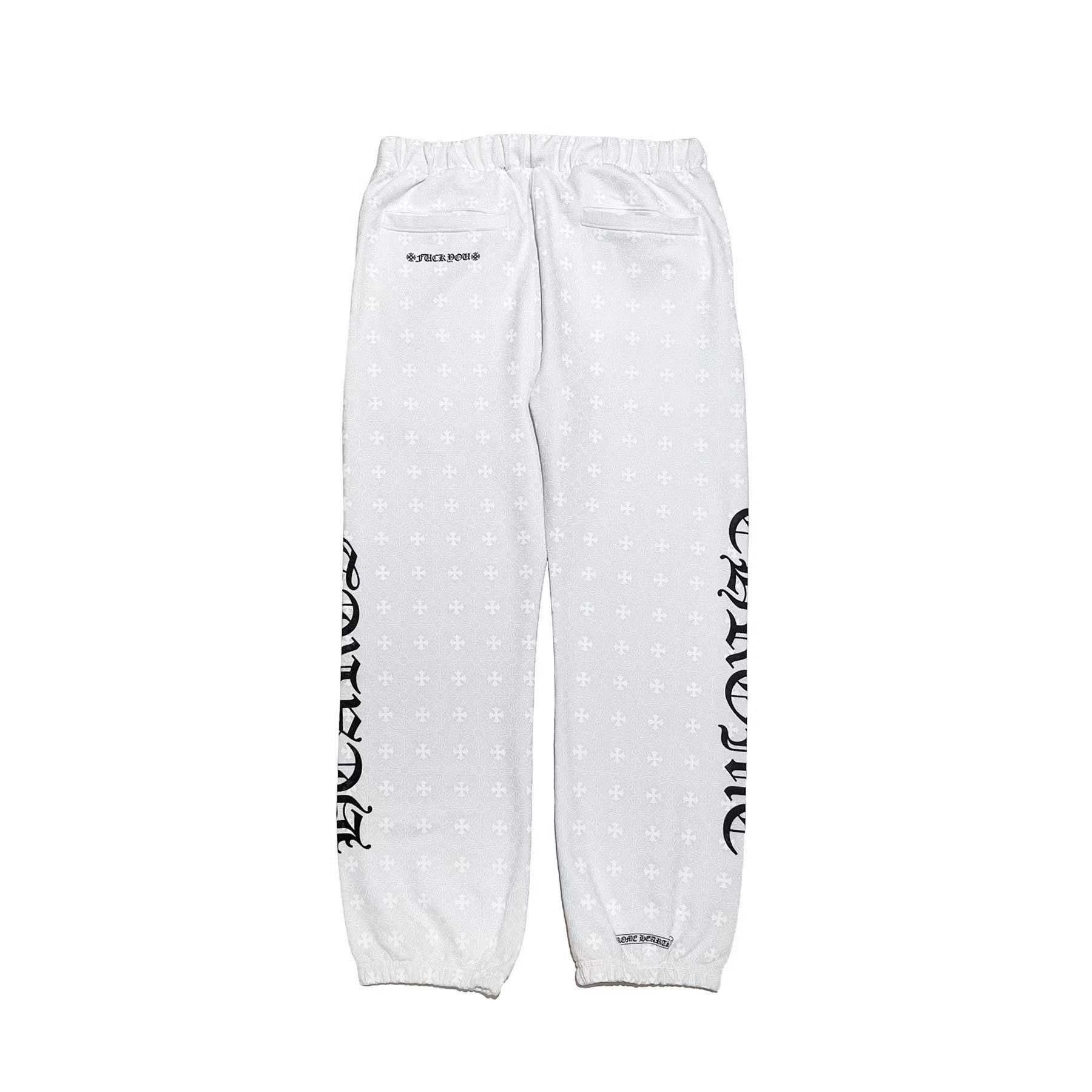 Chrome Hearts Chrome Hearts Pattern Cross Horseshoe Script Logo Pants Size US 28 / EU 44 - 2 Thumbnail