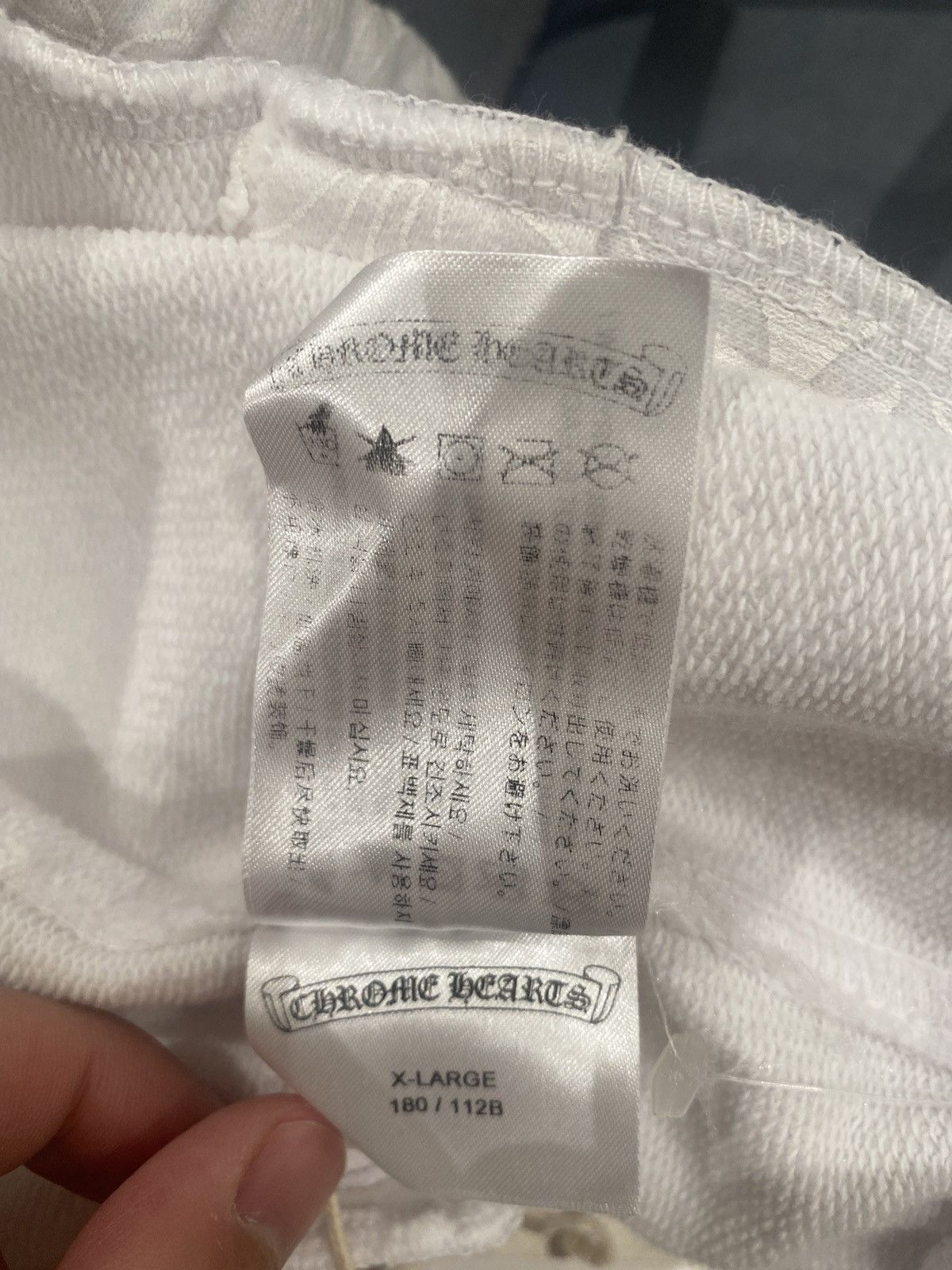 Chrome Hearts Chrome Hearts Pattern Cross Horseshoe Script Logo Pants Size US 28 / EU 44 - 5 Thumbnail