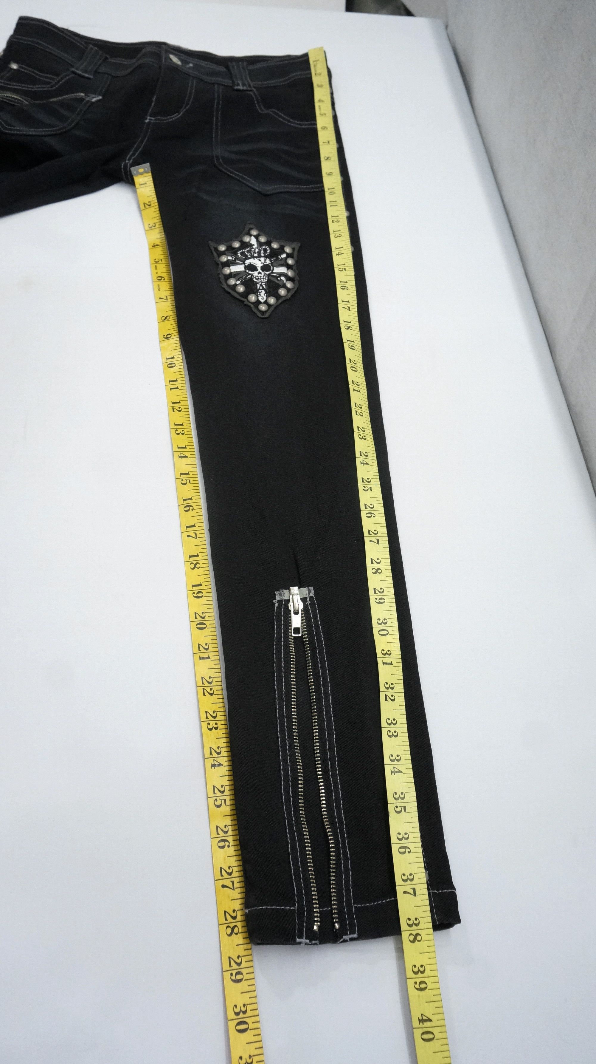 Other Rare 🔥 ALGONQUINS Punk Skinny Women Pants Size 30" / US 8 / IT 44 - 12 Thumbnail