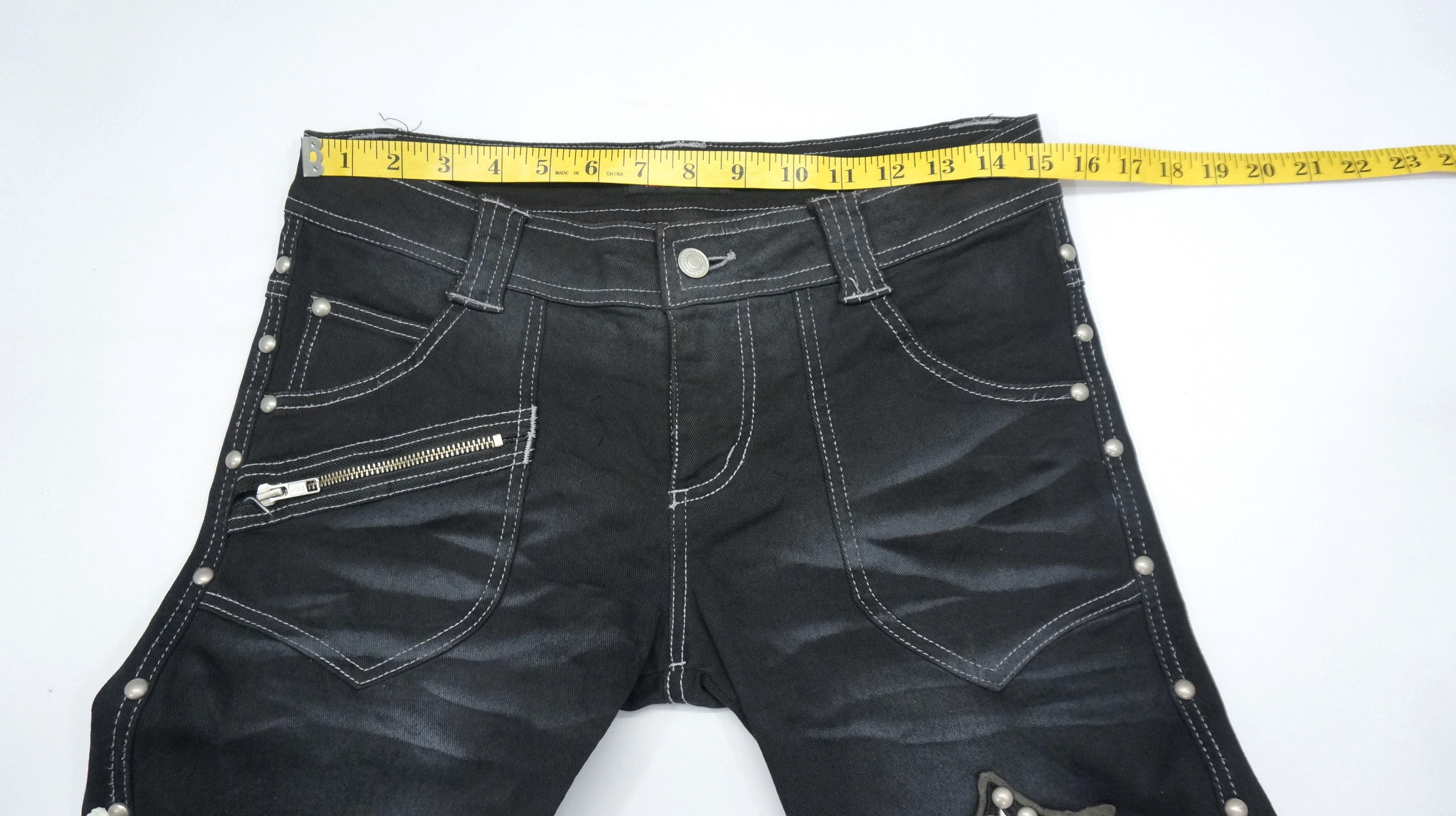 Other Rare 🔥 ALGONQUINS Punk Skinny Women Pants Size 30" / US 8 / IT 44 - 9 Thumbnail