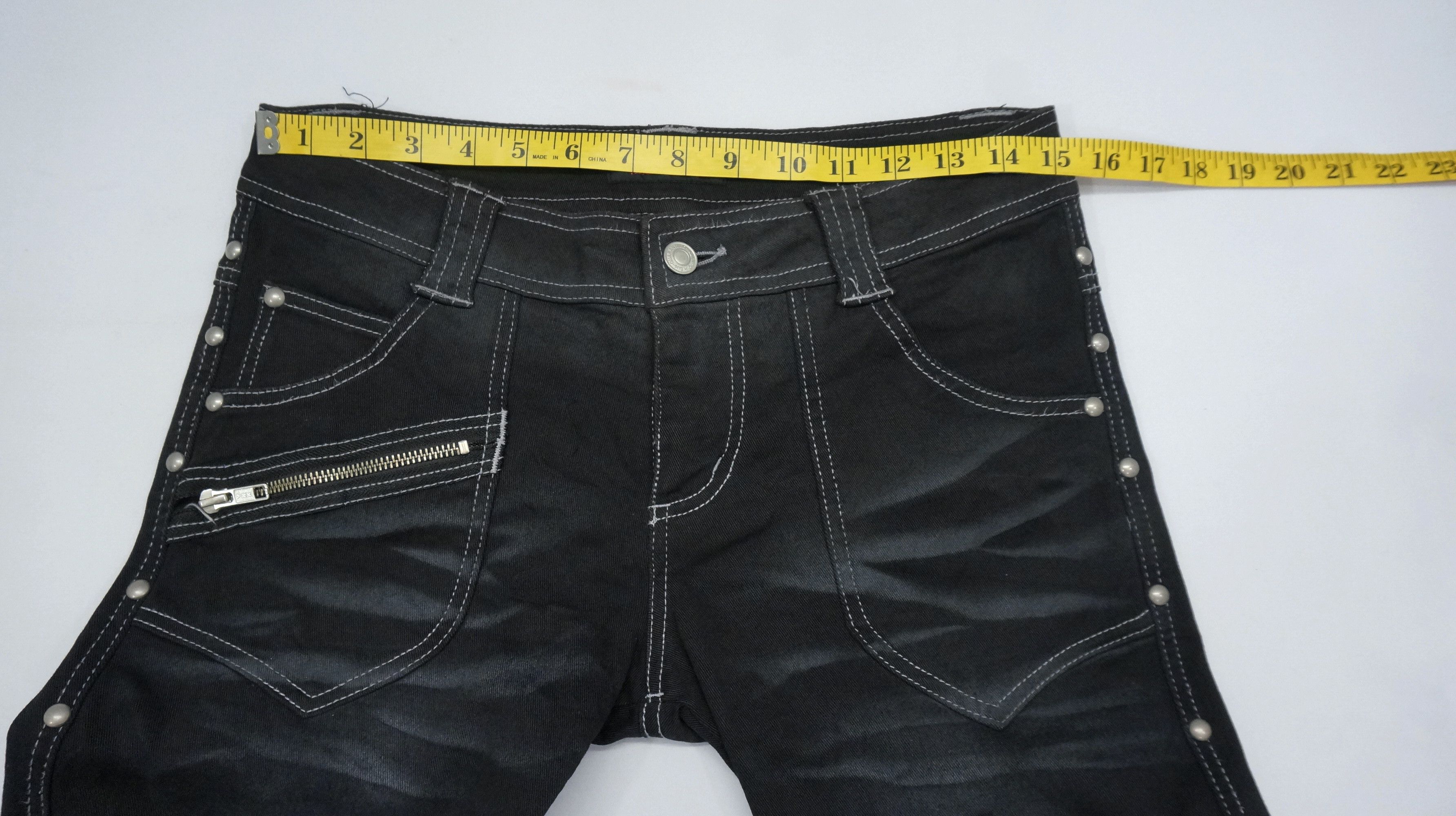 Other Rare 🔥 ALGONQUINS Punk Skinny Women Pants Size 30" / US 8 / IT 44 - 10 Thumbnail