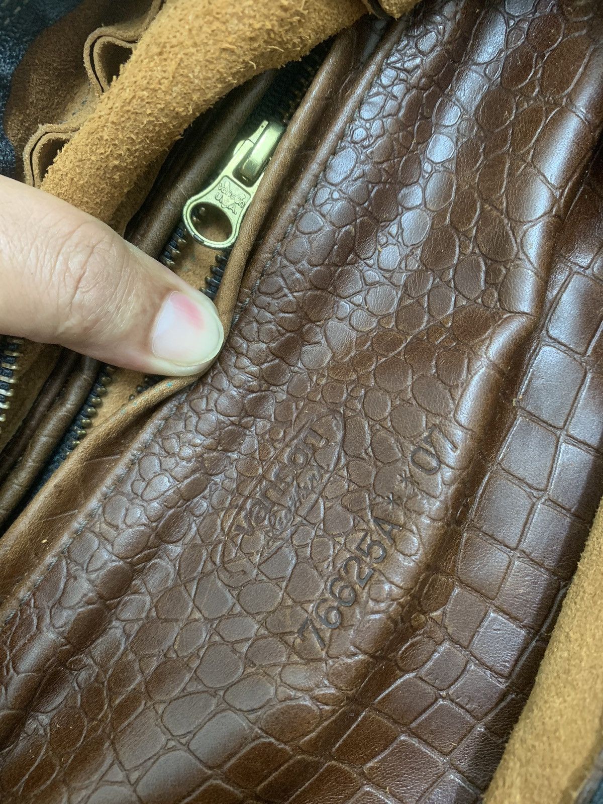 Japanese Brand × Vanson Leathers × Vintage RARE ‼️ Vanson Leathers Crossbody Bag Size ONE SIZE - 10 Thumbnail