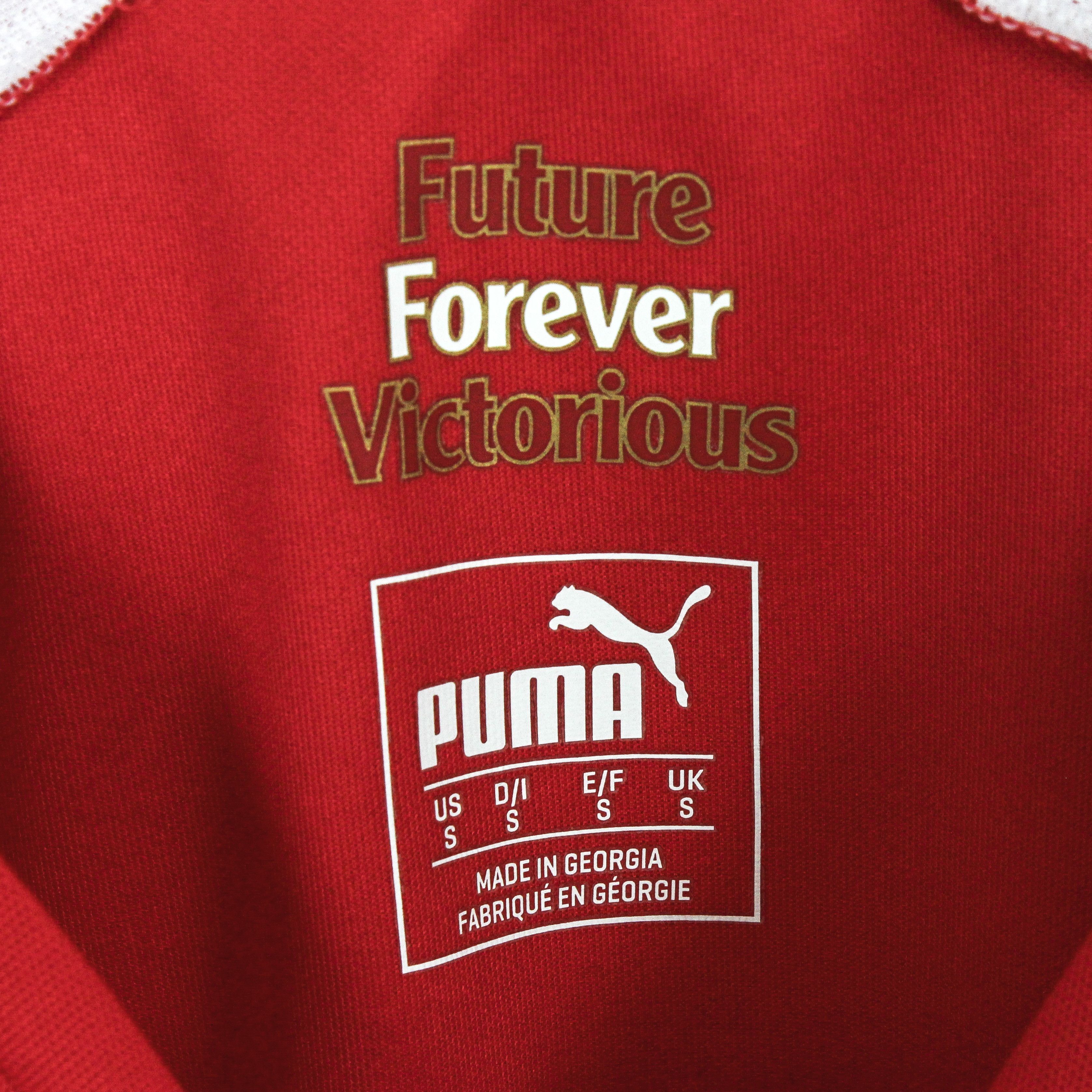Puma London Arsenal Mens S Home 2014 2015 Football Shirt Kit Top Size US S / EU 44-46 / 1 - 4 Thumbnail
