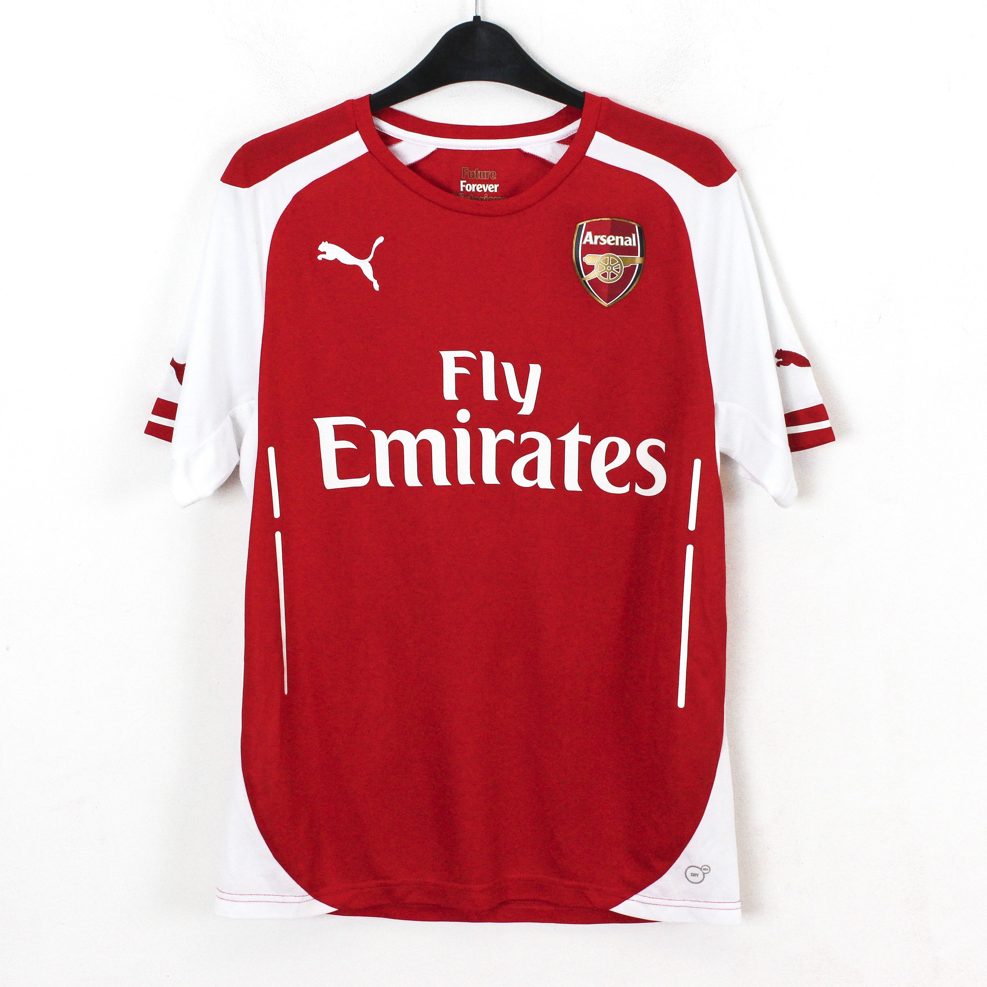 Puma London Arsenal Mens S Home 2014 2015 Football Shirt Kit Top Size US S / EU 44-46 / 1 - 1 Thumbnail