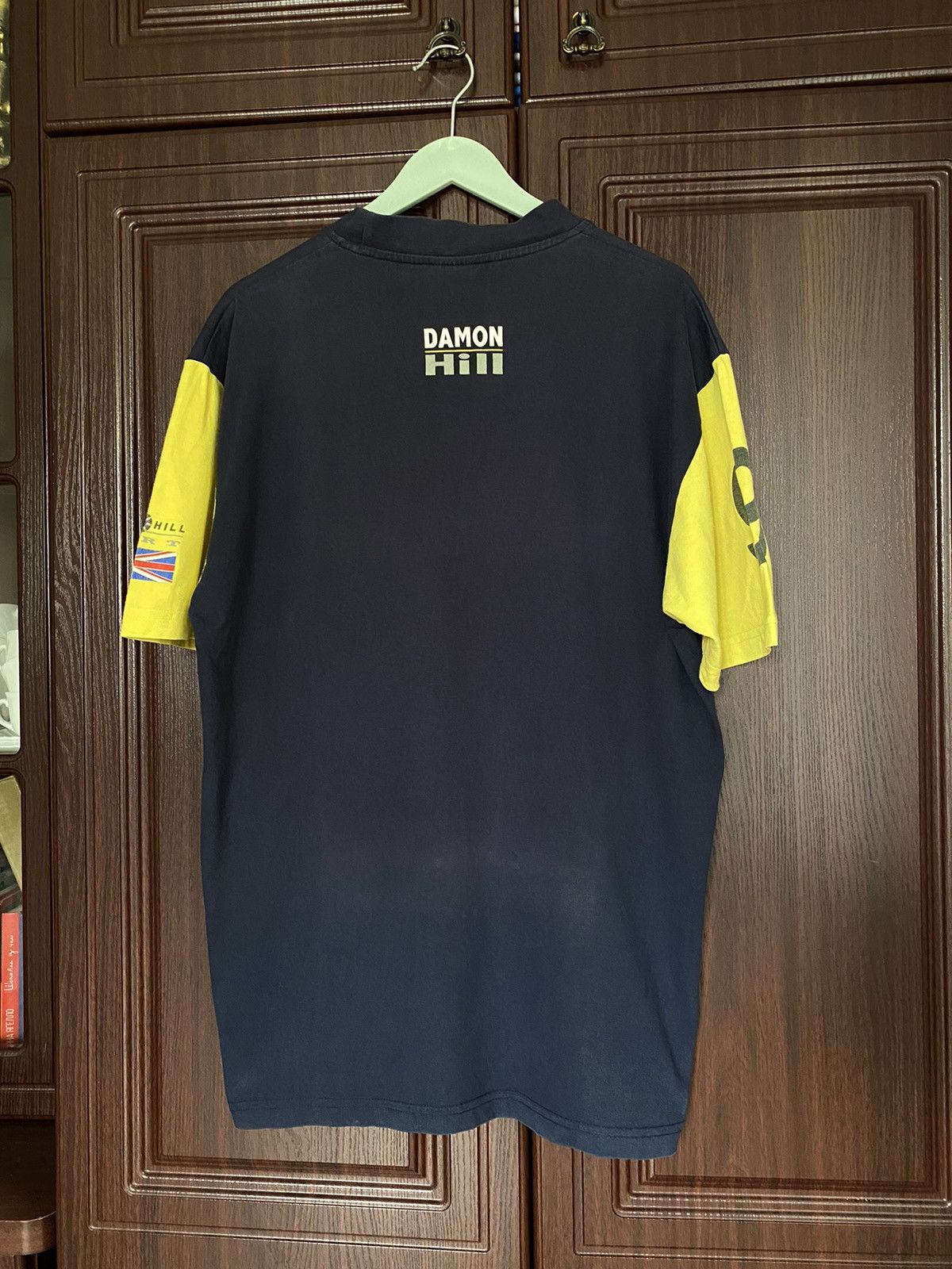 Vintage Vintage Damon Hill 1998 T Shirt Tee Renault BMW Schumacher Size US L / EU 52-54 / 3 - 10 Thumbnail