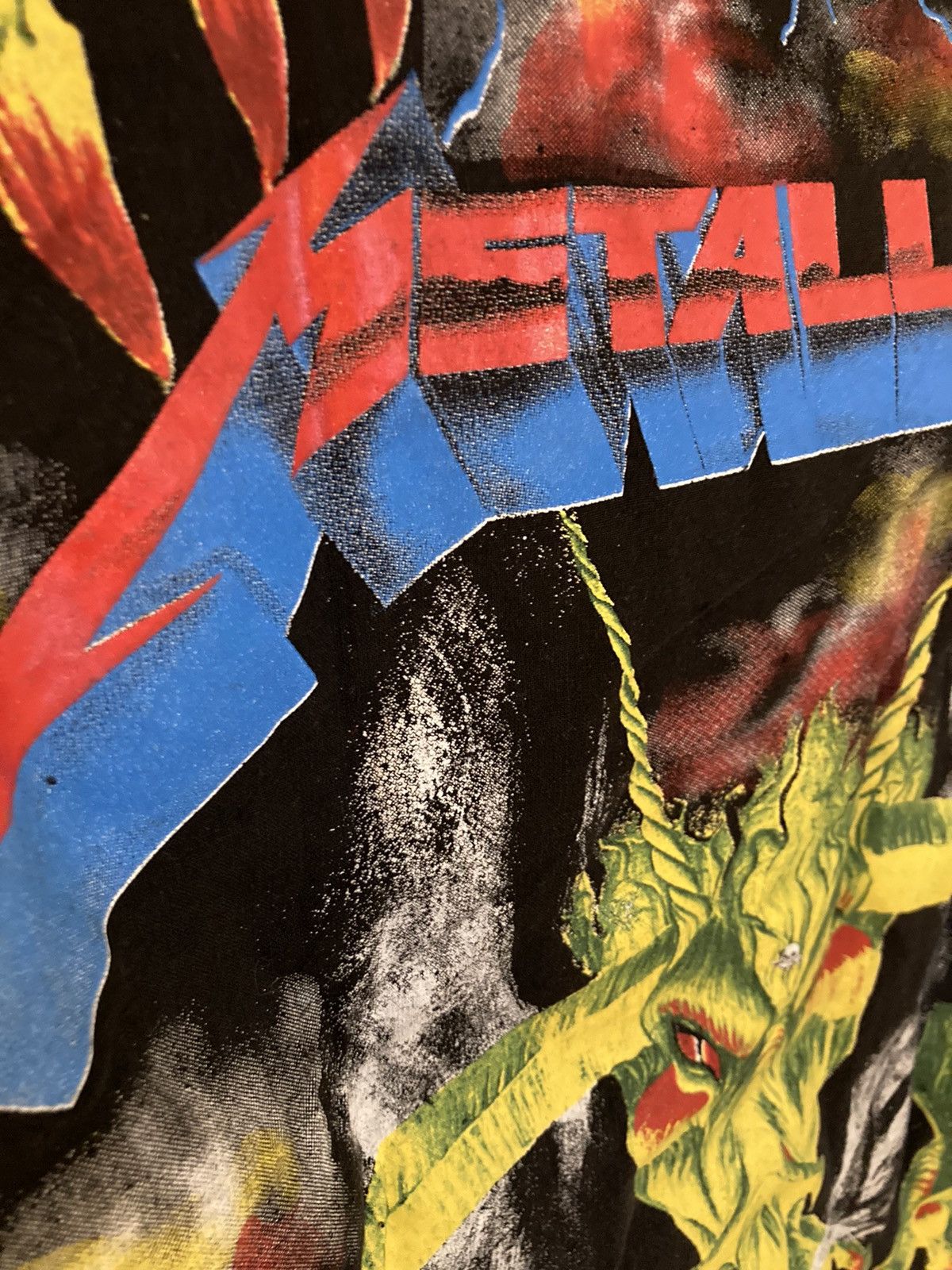 Vintage 1990s Turbogadget metallica waistcoat vest