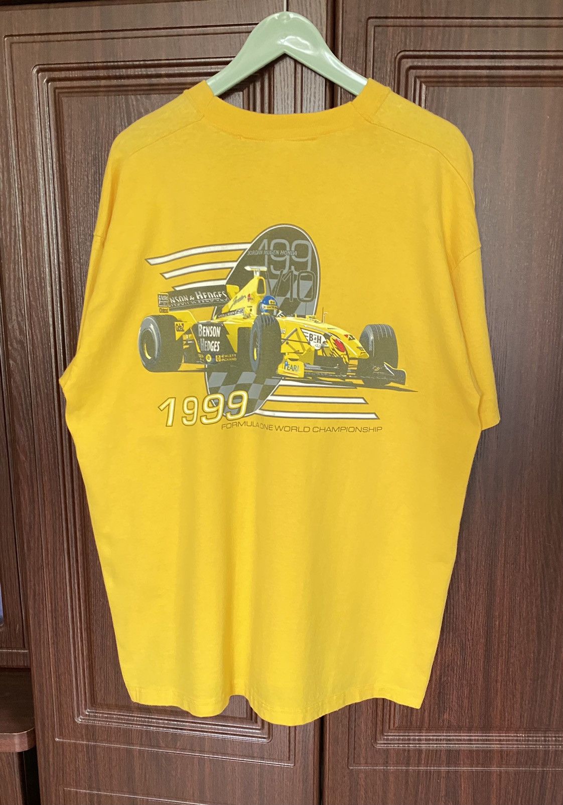Vintage Benson Hedges Jordan Grand Prix 1999 F1 T Shirt