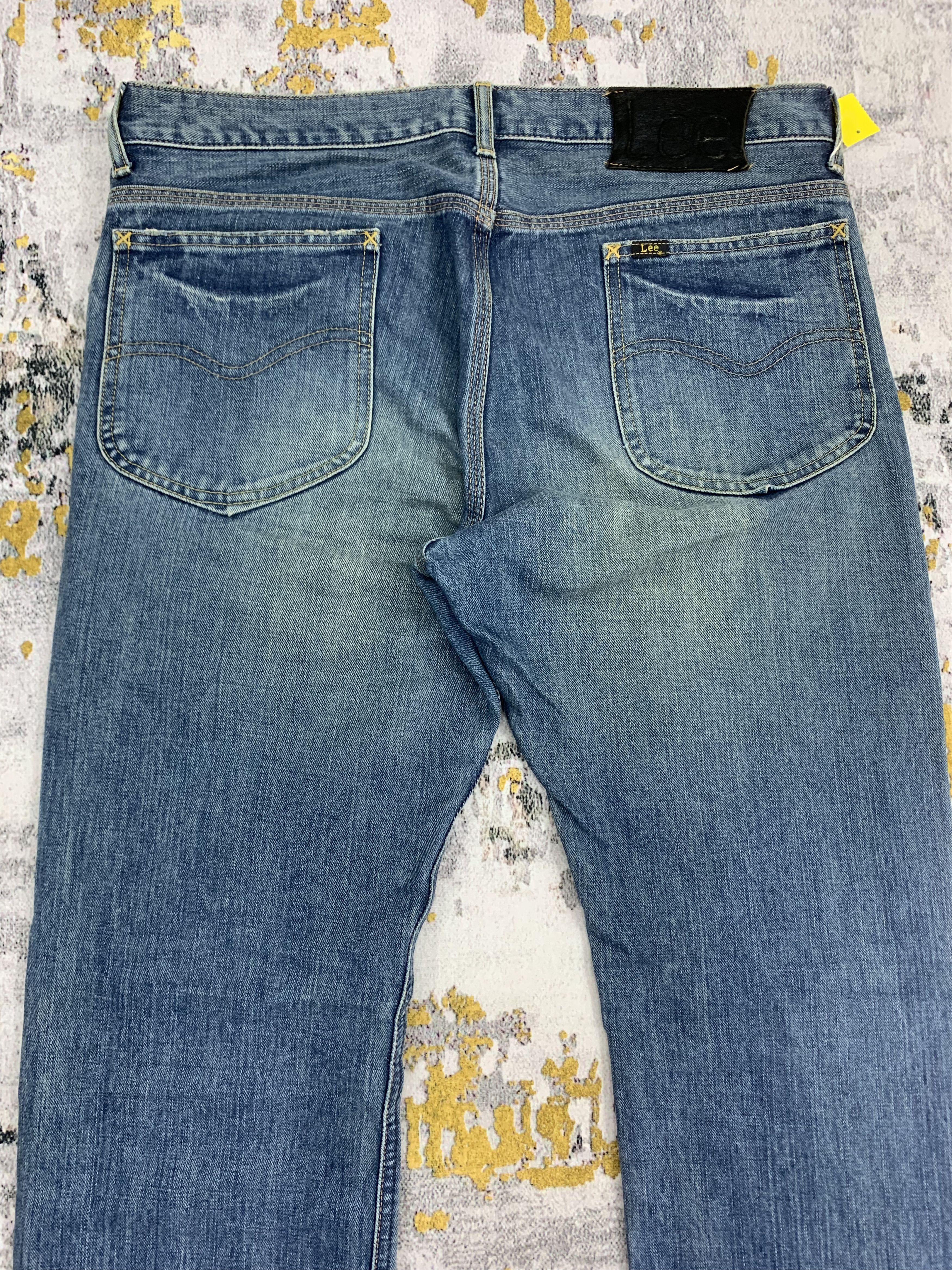 Lee Vintage Ripped Blue Jeans Lee x Takeo Kikuchi Pants Size US 36 / EU 52 - 6 Thumbnail