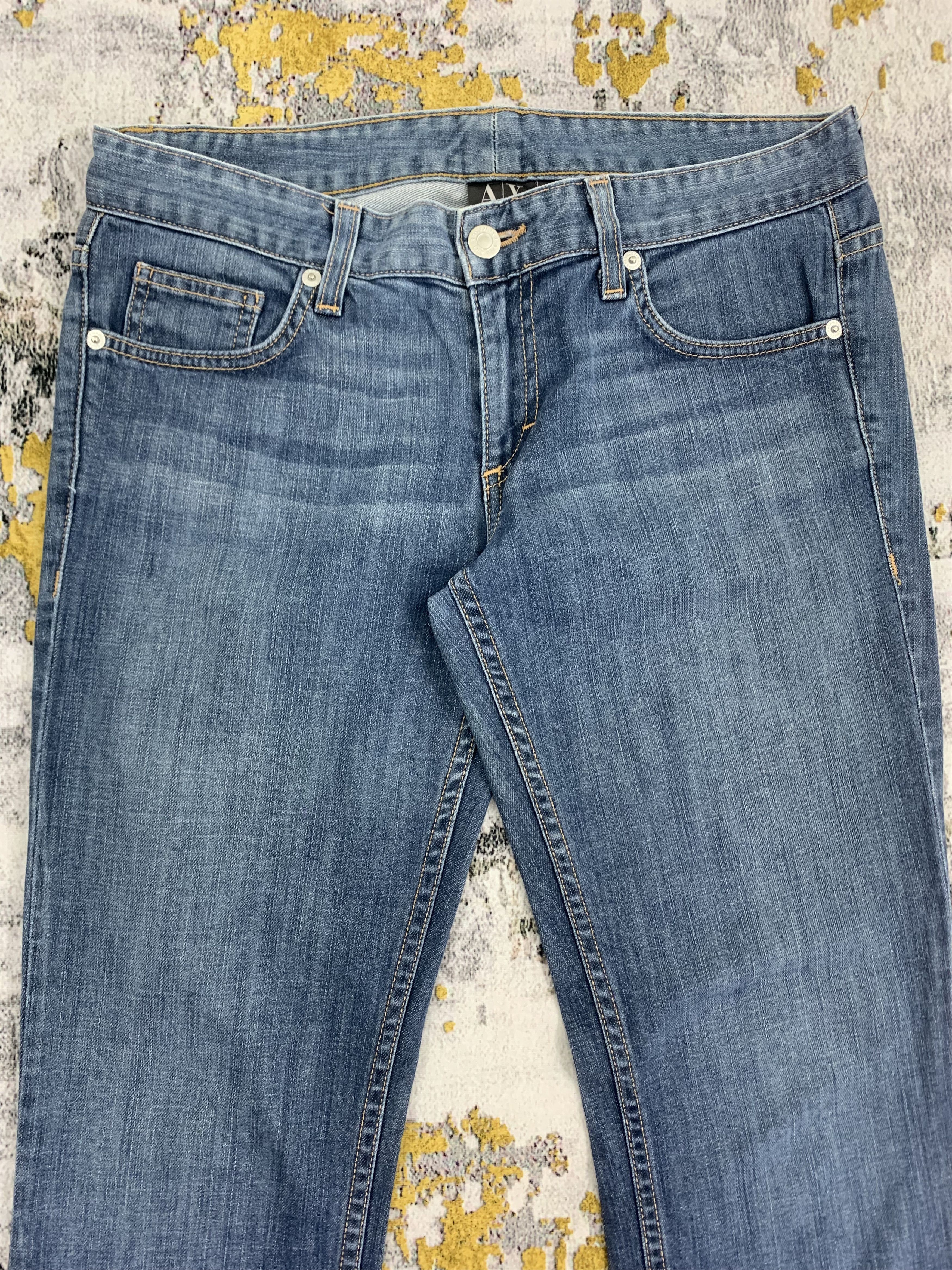 Armani Exchange Y2k Armani Exchange Blue Jeans Size US 30 / EU 46 - 2 Thumbnail