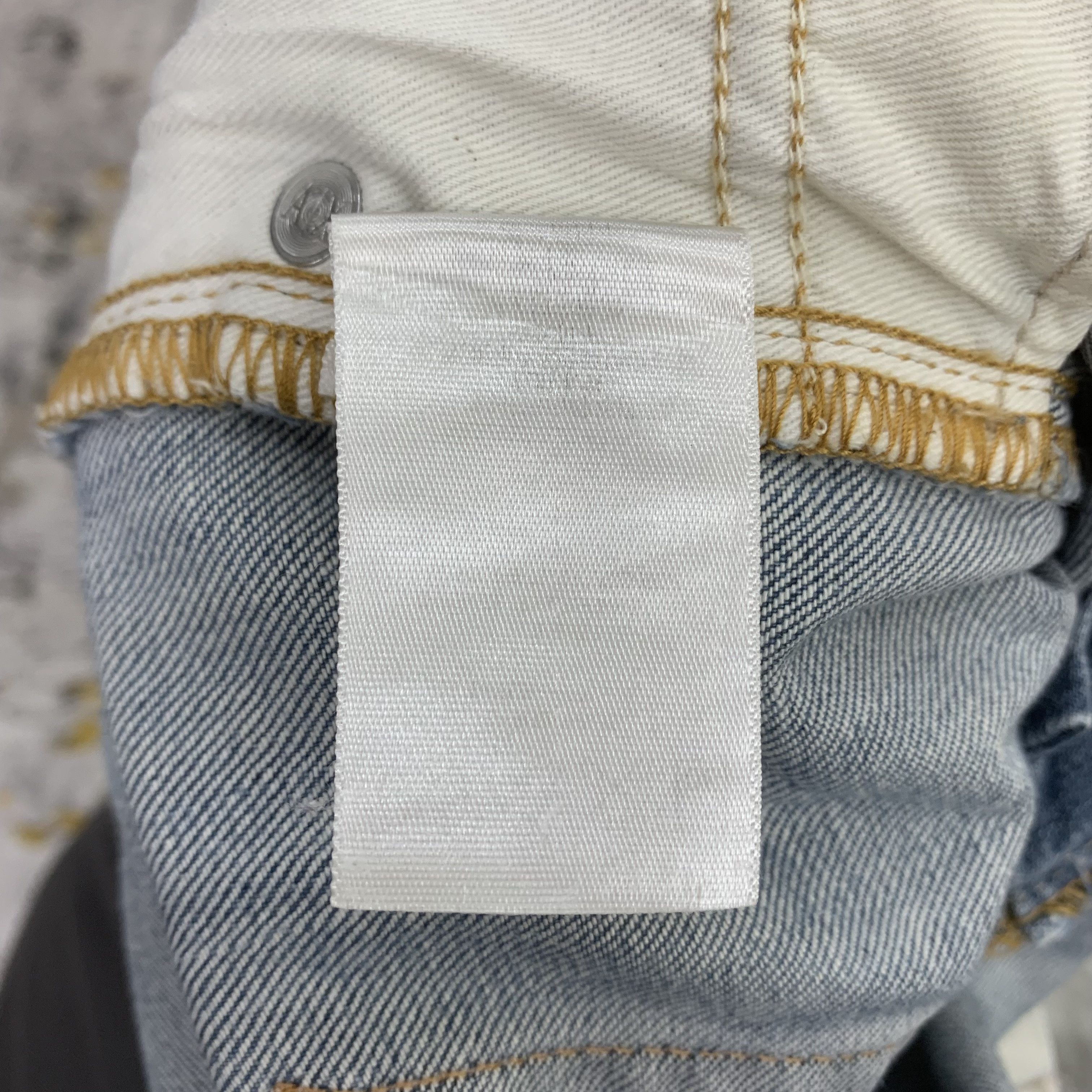 Armani Exchange Y2k Armani Exchange Blue Jeans Size US 30 / EU 46 - 10 Thumbnail