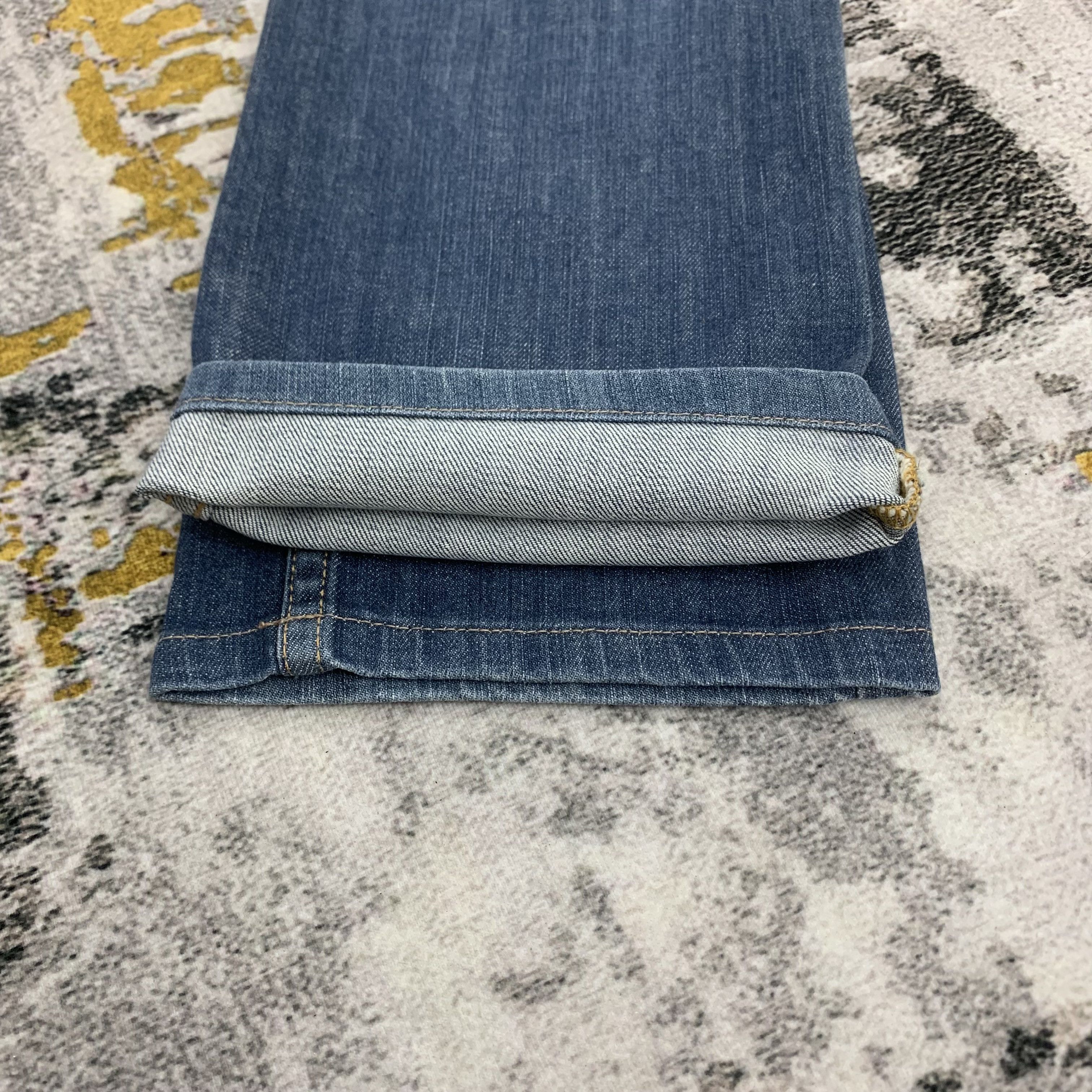 Armani Exchange Y2k Armani Exchange Blue Jeans Size US 30 / EU 46 - 9 Thumbnail