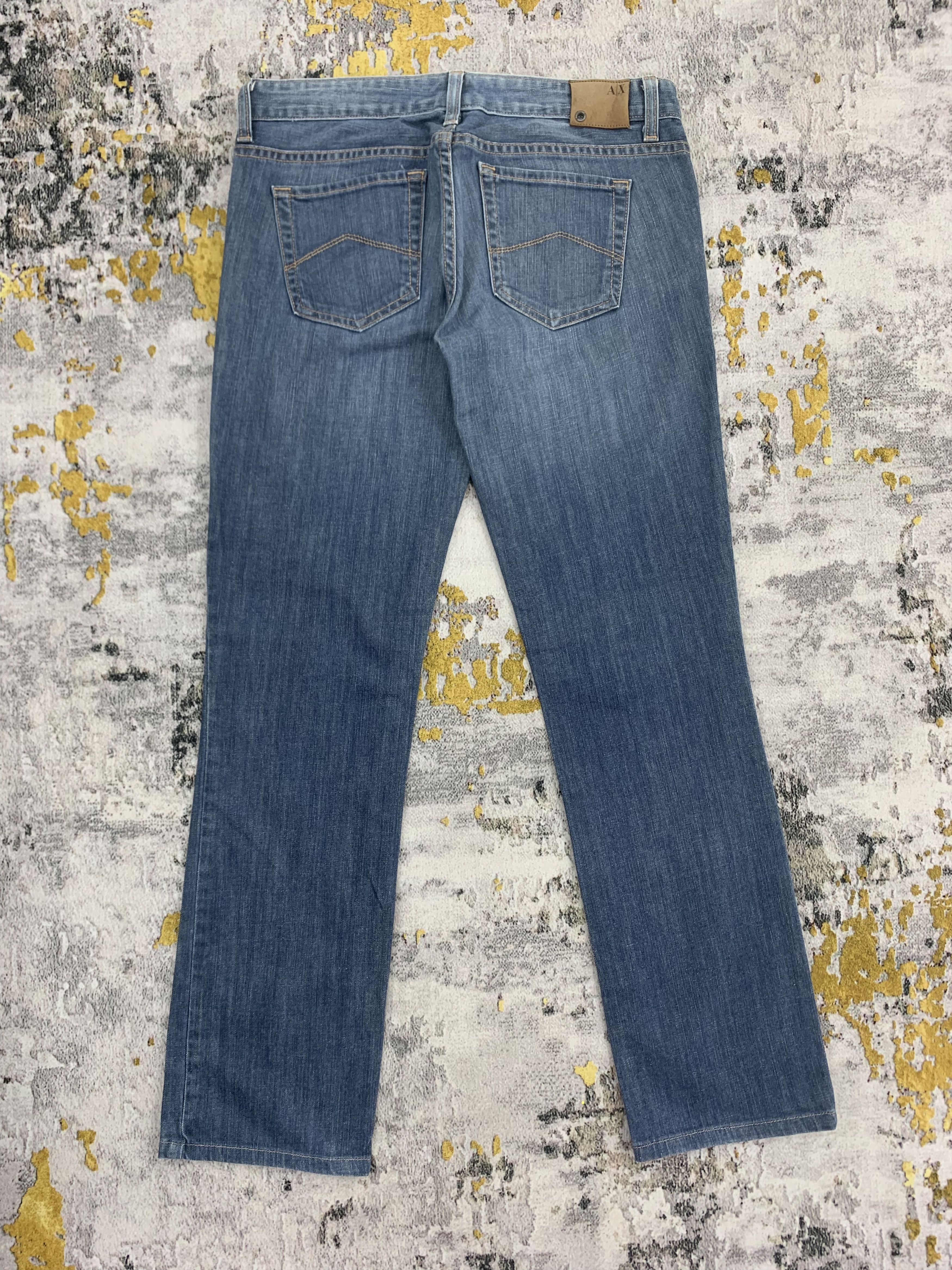 Armani Exchange Y2k Armani Exchange Blue Jeans Size US 30 / EU 46 - 5 Thumbnail