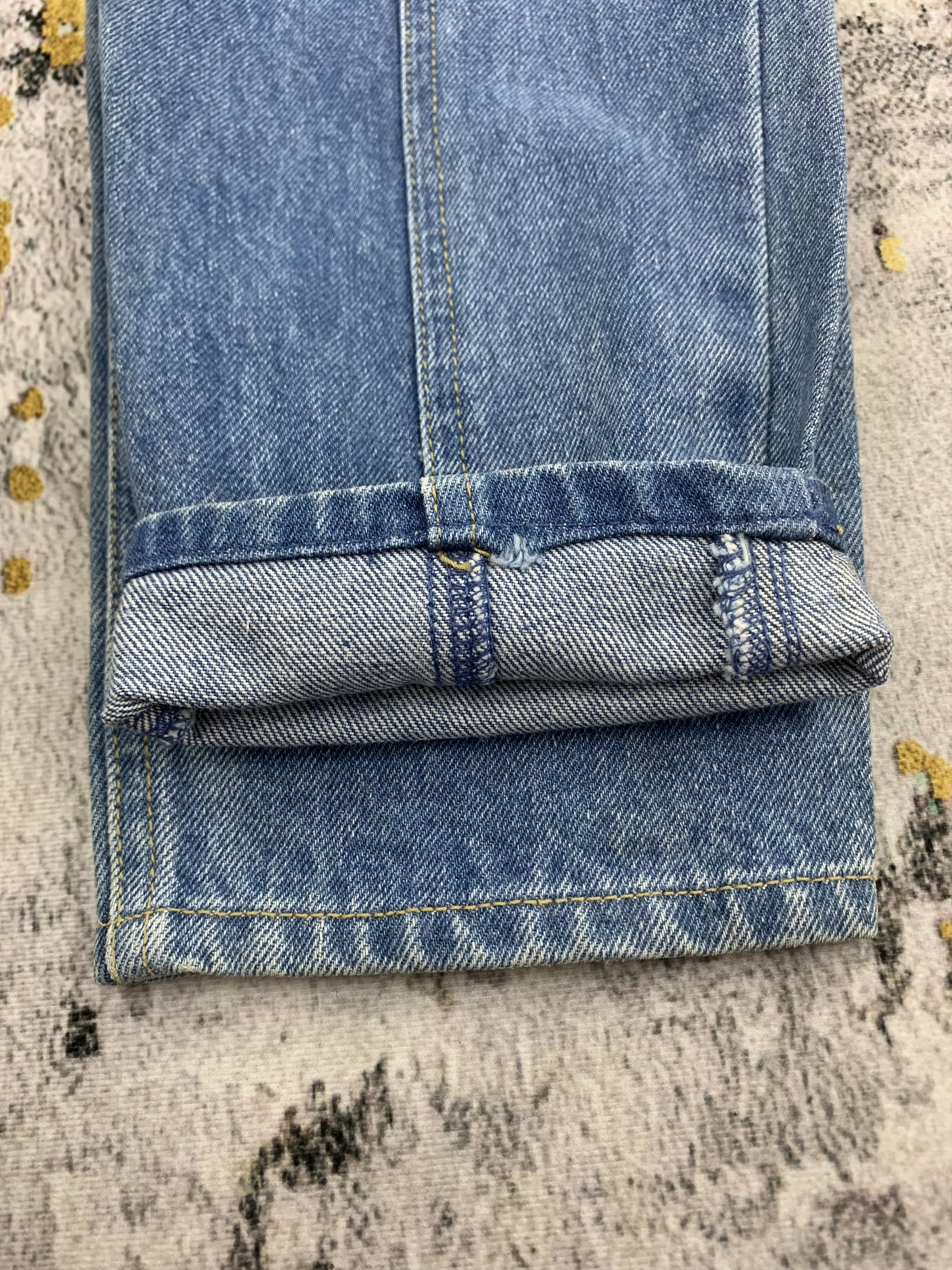 Japanese Brand Vintage Blue Jeans Distressed Denim for Women Size 26" / US 2 / IT 38 - 6 Thumbnail