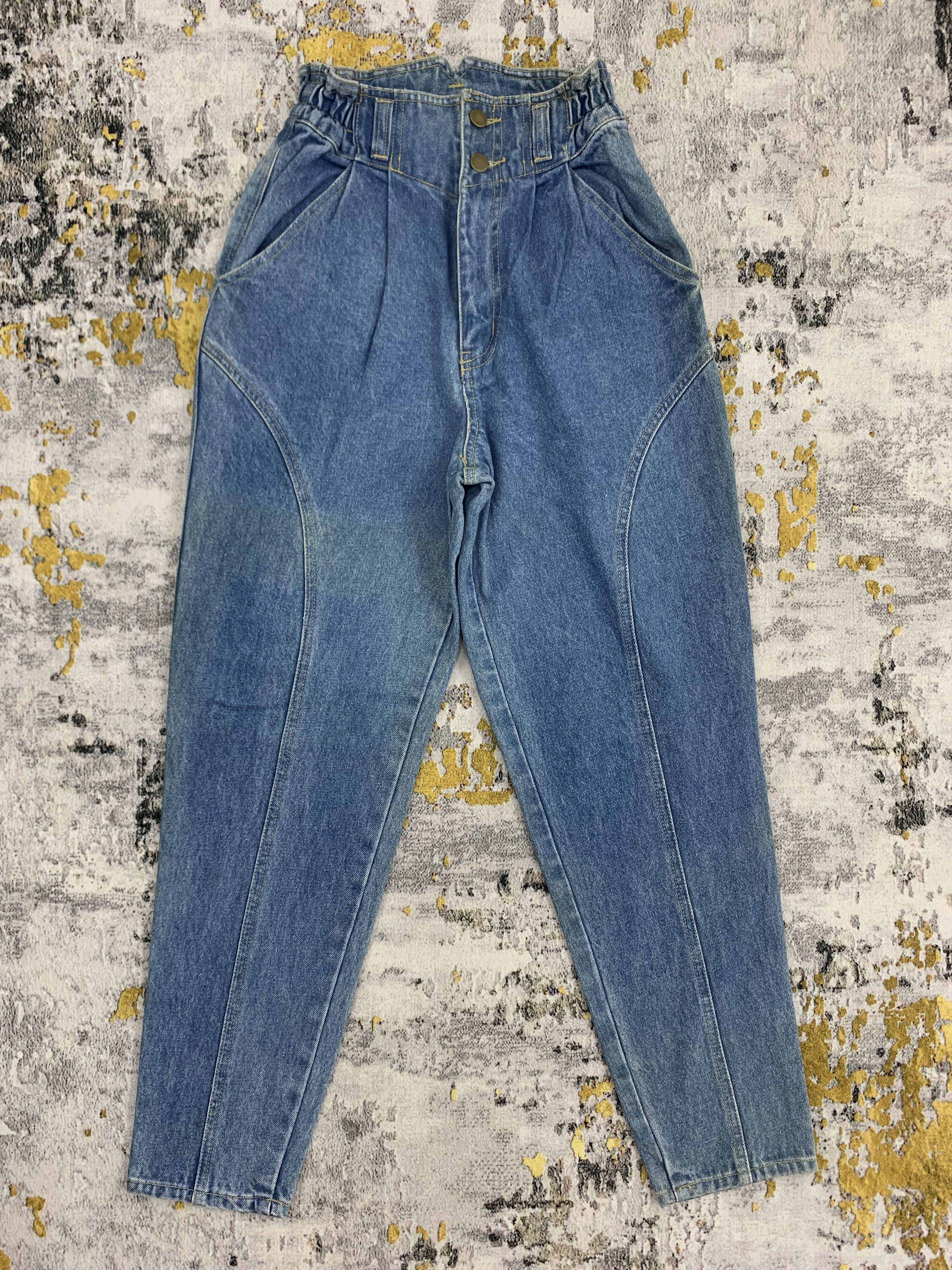 Japanese Brand Vintage Blue Jeans Distressed Denim for Women Size 26" / US 2 / IT 38 - 1 Thumbnail