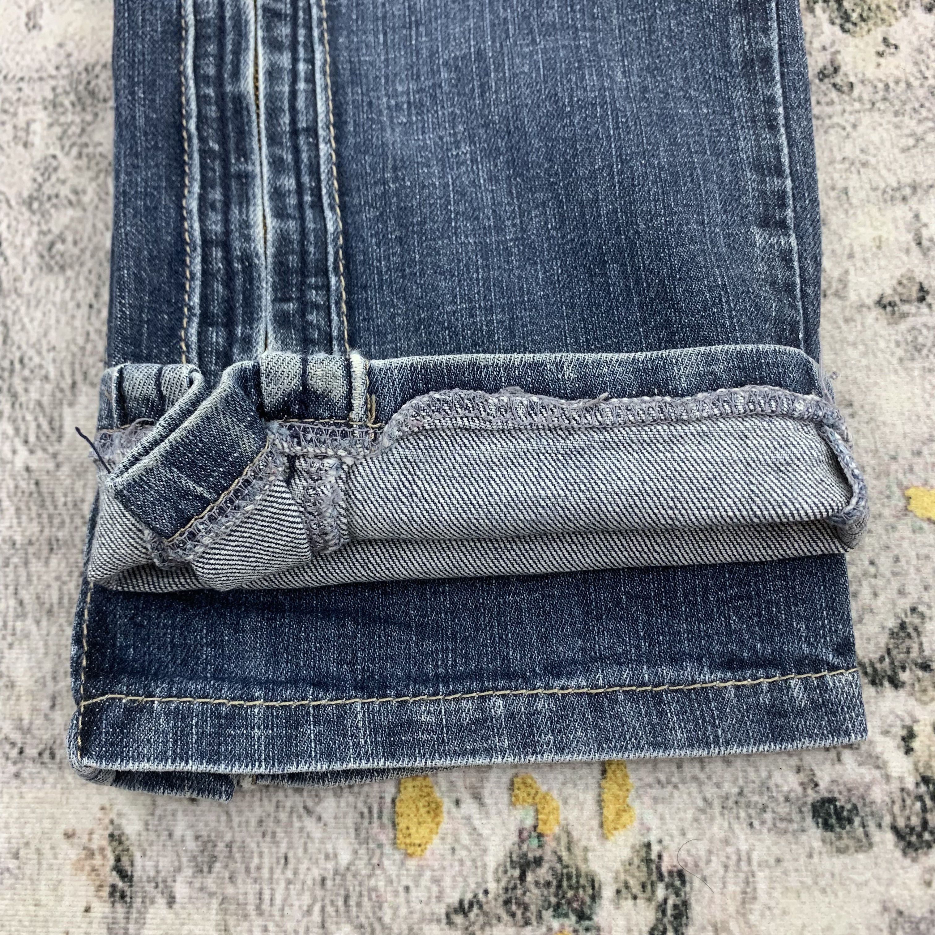 Japanese Brand Vintage Blue Jeans Camel Road Zipper on Leg for Women Size 26" / US 2 / IT 38 - 8 Thumbnail