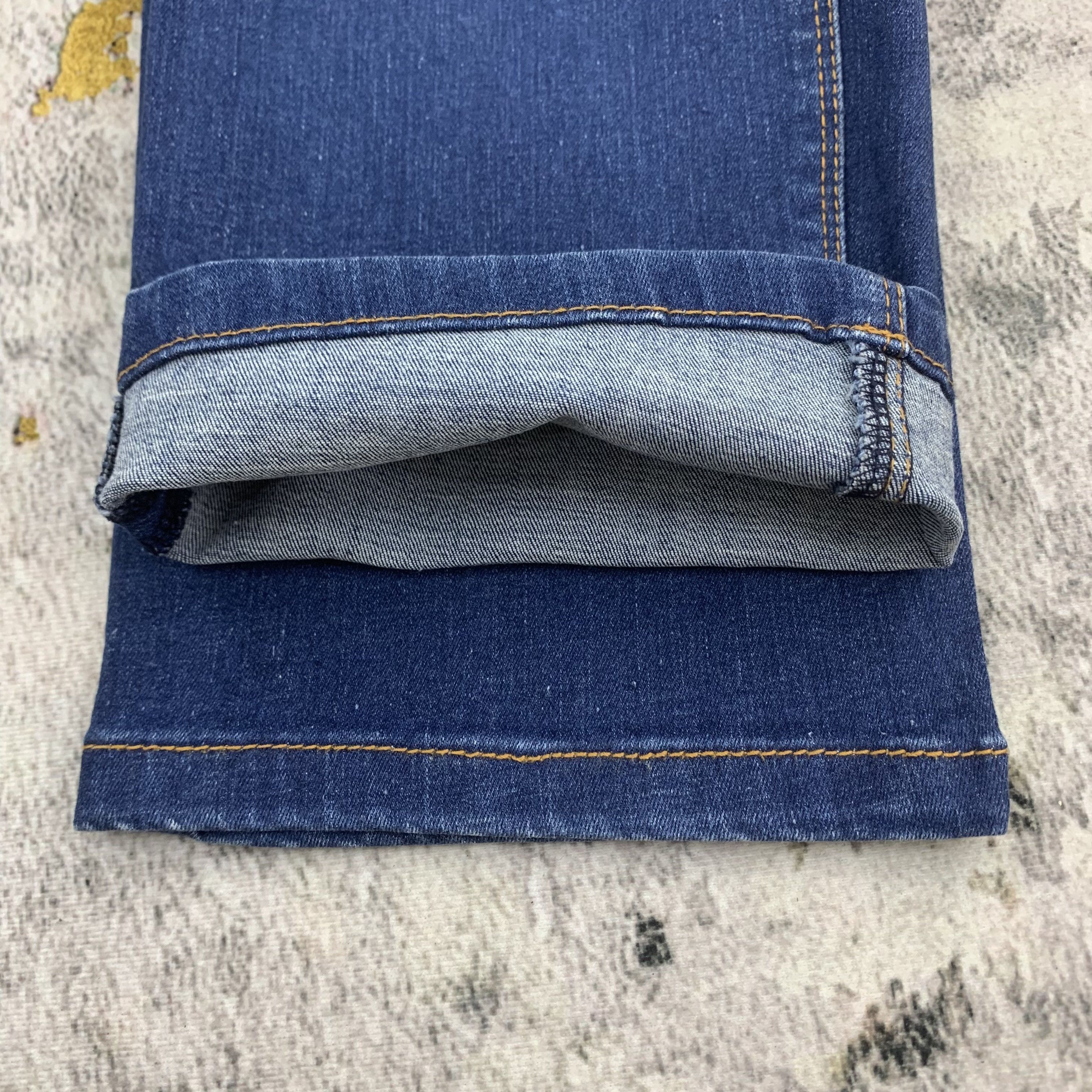 Japanese Brand Evex by Krizia Blue Jeans Size US 31 - 8 Thumbnail