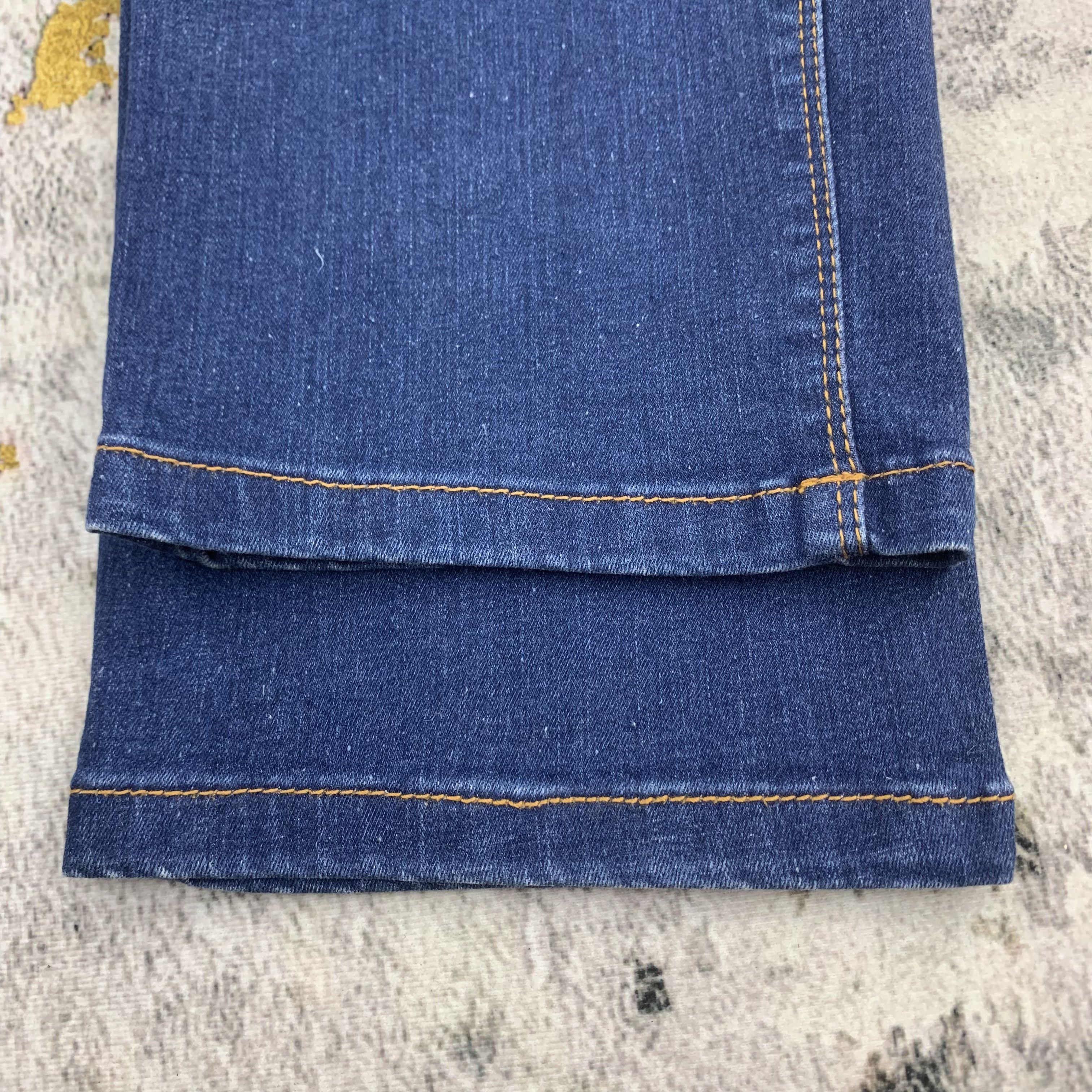 Japanese Brand Evex by Krizia Blue Jeans Size US 31 - 7 Thumbnail