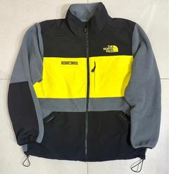 Supreme The North Face Steep Tech Jacket Size Small Royal Yellow Fleece S/S  16 B