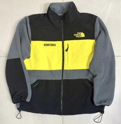 Supreme The North Face Steep Tech Jacket Size Small Royal Yellow Fleece S/S  16 B