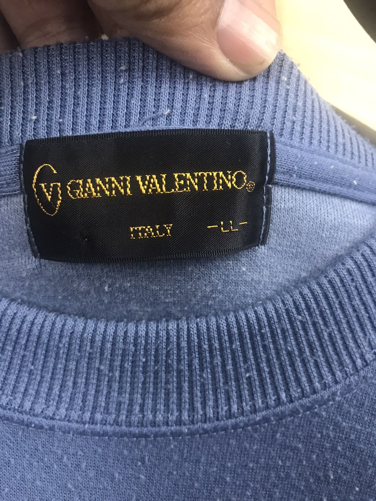 Gianni Valentino 🎉GIANNI VALENTINO EMBROIDERY SWEATSHIRT Size US L / EU 52-54 / 3 - 4 Thumbnail