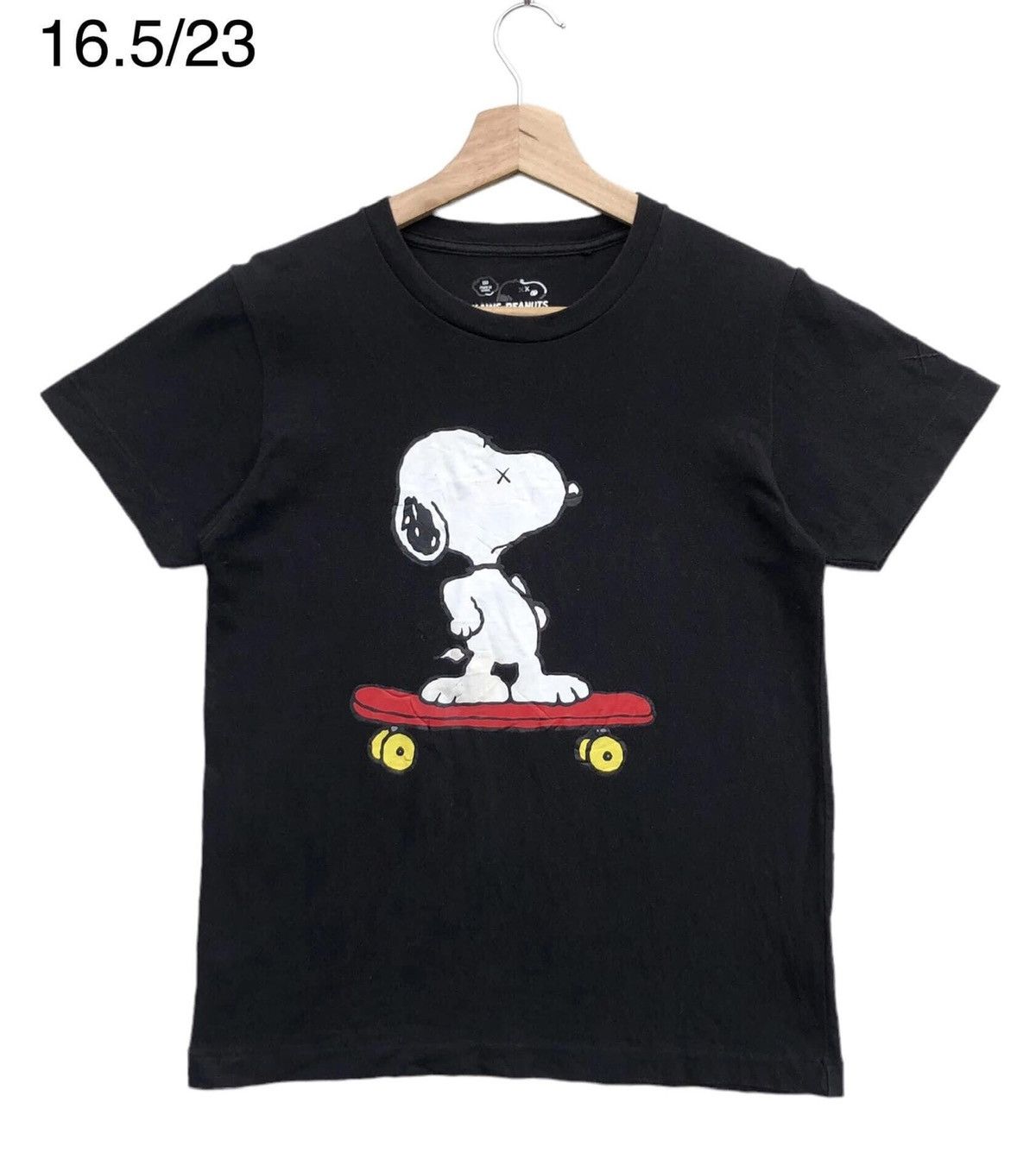 image of Kaws Peanuts in Black, Women's (Size XS)