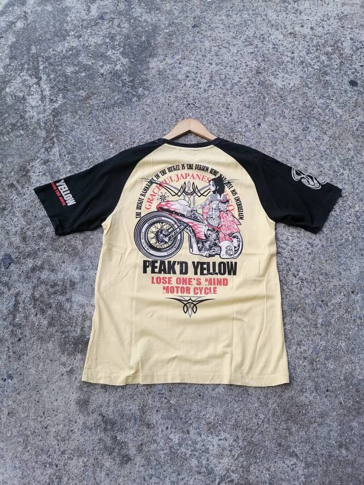 Japanese Brand Ted Company Peak D Yellow Tee Size US M / EU 48-50 / 2 - 1 Thumbnail