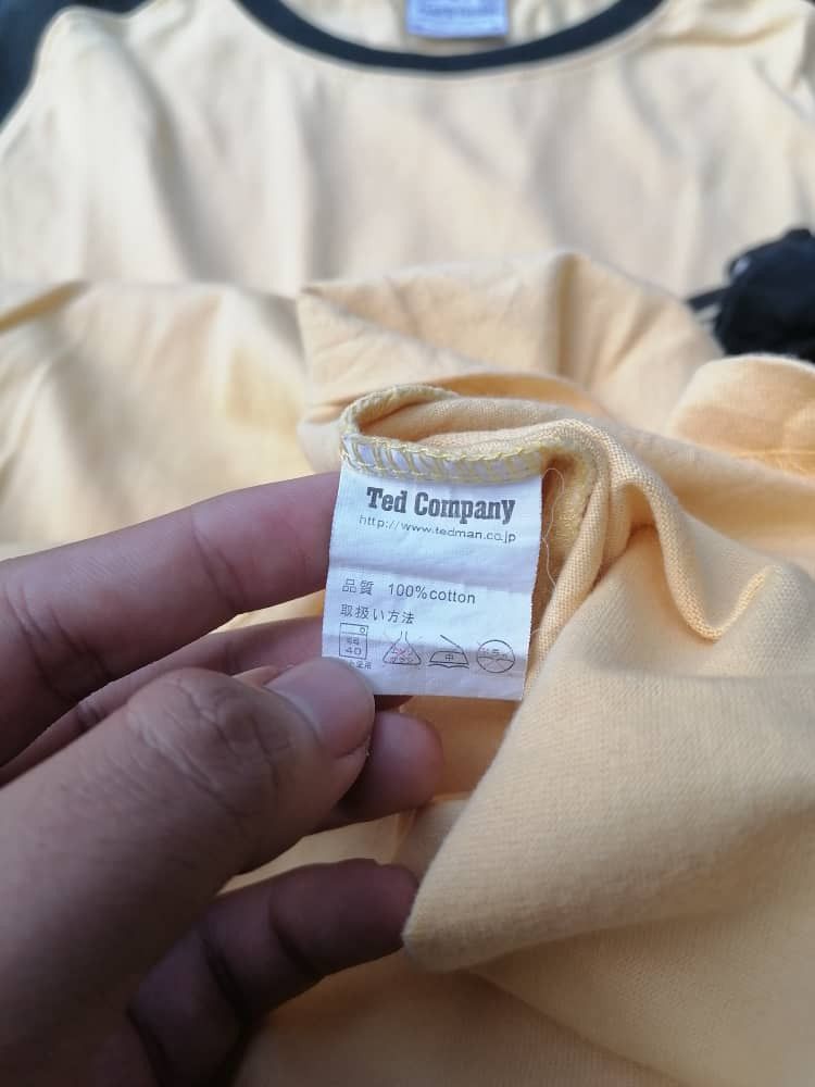 Japanese Brand Ted Company Peak D Yellow Tee Size US M / EU 48-50 / 2 - 7 Thumbnail