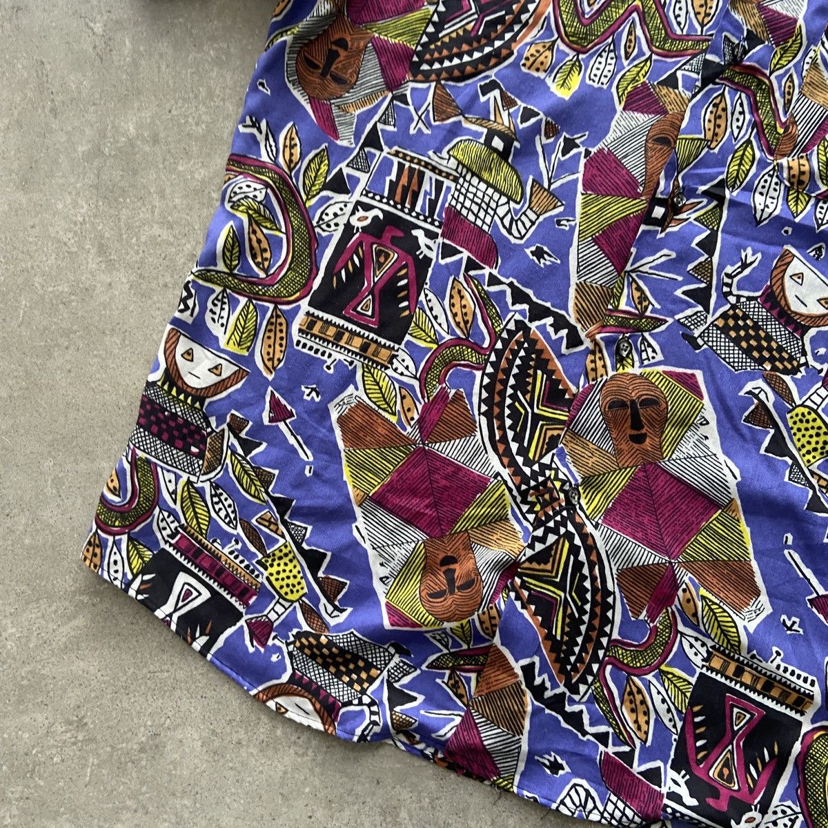 Other Angels Flight Hawaiian shirt voodoo style Size US L / EU 52-54 / 3 - 5 Thumbnail