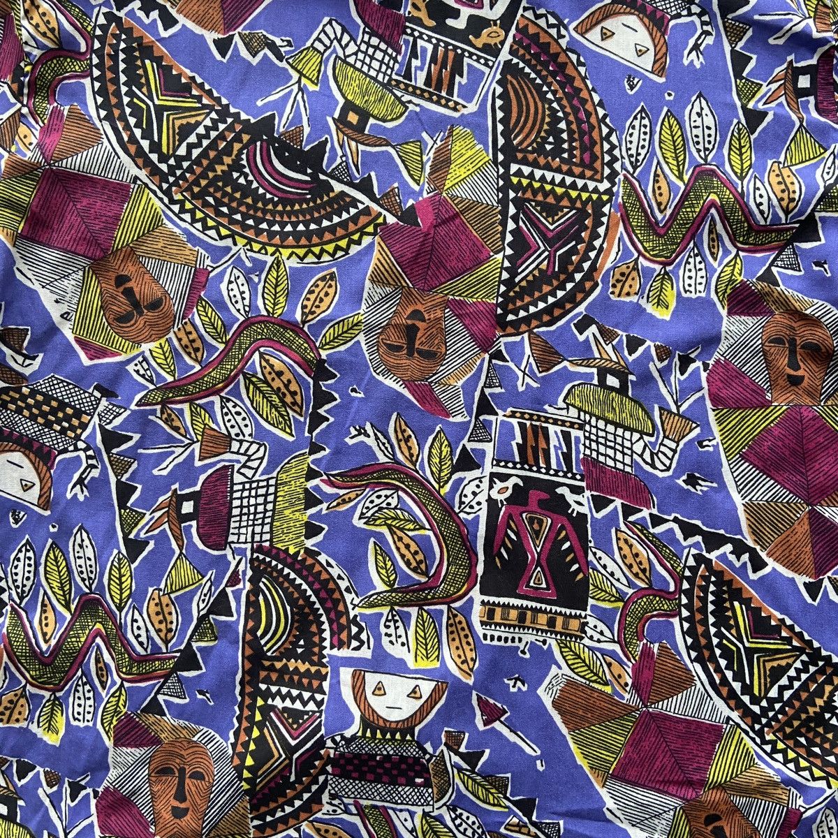 Other Angels Flight Hawaiian shirt voodoo style Size US L / EU 52-54 / 3 - 4 Thumbnail