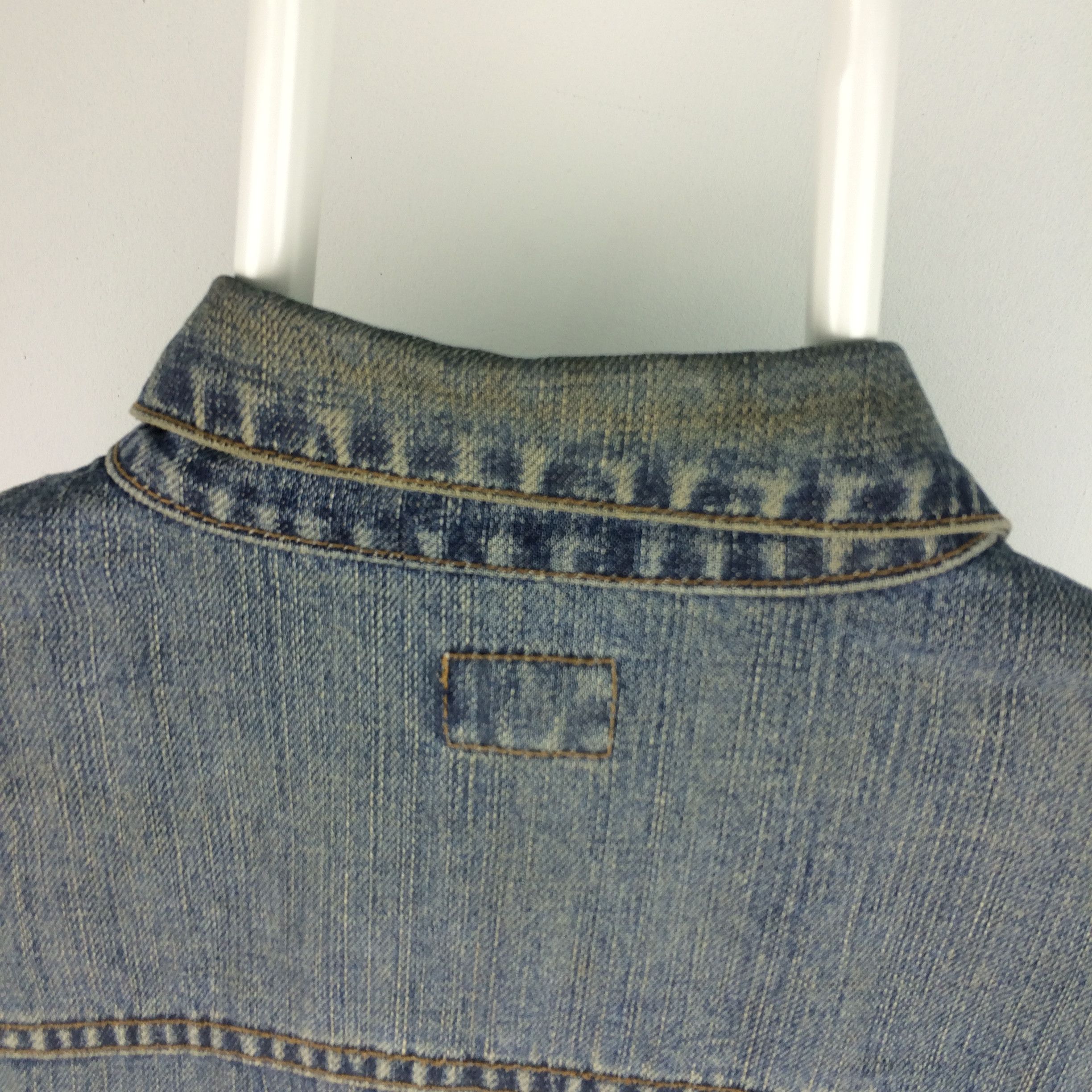 Andy Warhol × Calvin Klein Z62 Calvin Klein CK DISTRESSED Denim Trucker JeanS Jacket Size US L / EU 52-54 / 3 - 5 Thumbnail