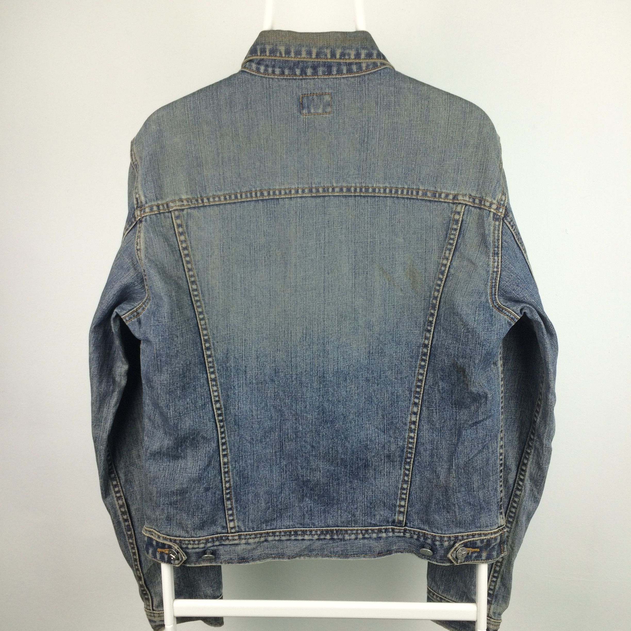 Andy Warhol × Calvin Klein Z62 Calvin Klein CK DISTRESSED Denim Trucker JeanS Jacket Size US L / EU 52-54 / 3 - 4 Thumbnail