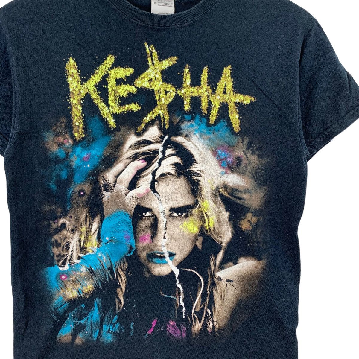 Gildan KESHA Solo Singer Big Singer Face Print Black Size US S / EU 44-46 / 1 - 5 Thumbnail