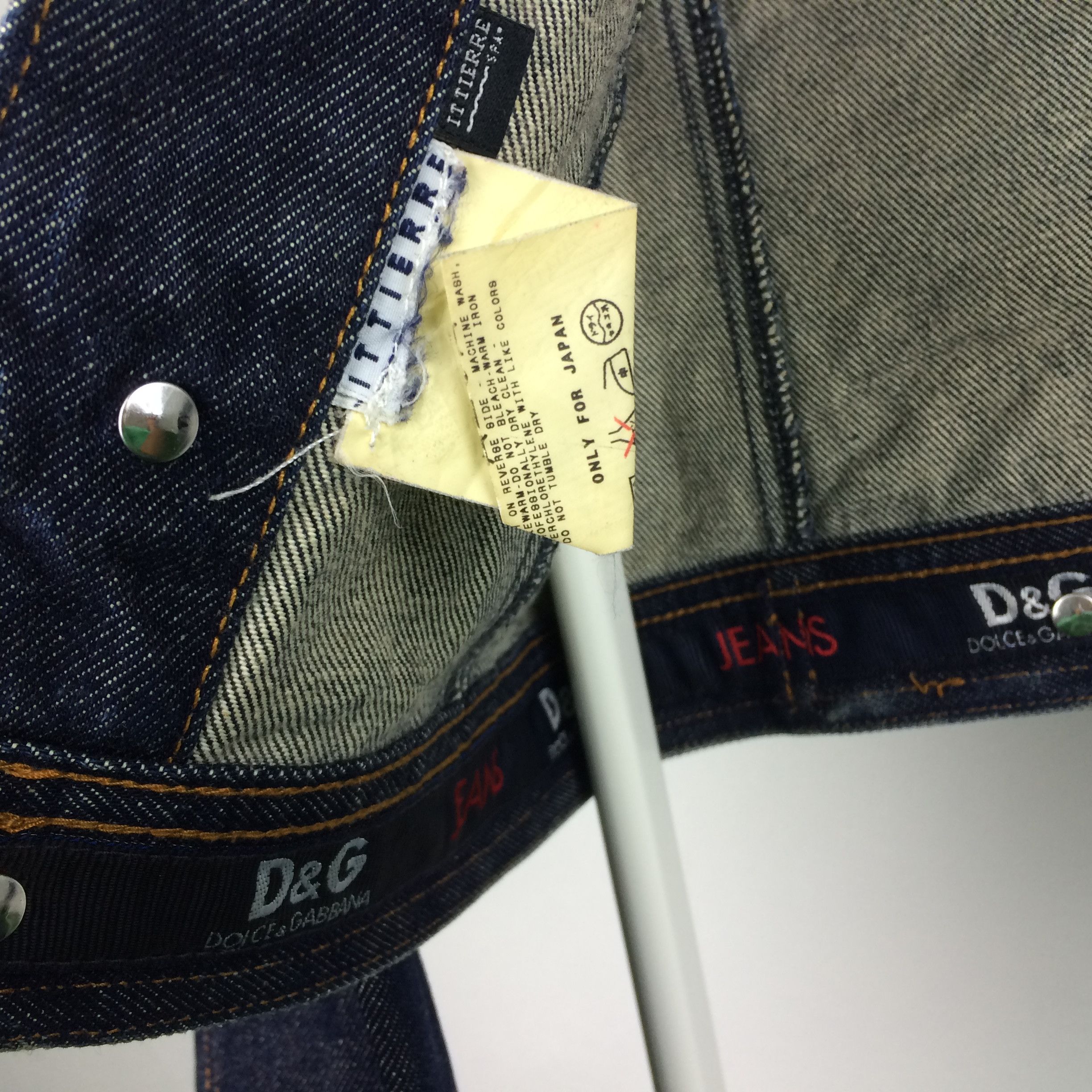 Dolce & Gabbana × Vintage Z67 Dolce & Gabbana D&G Denim Jacket Size XS / US 0-2 / IT 36-38 - 5 Thumbnail