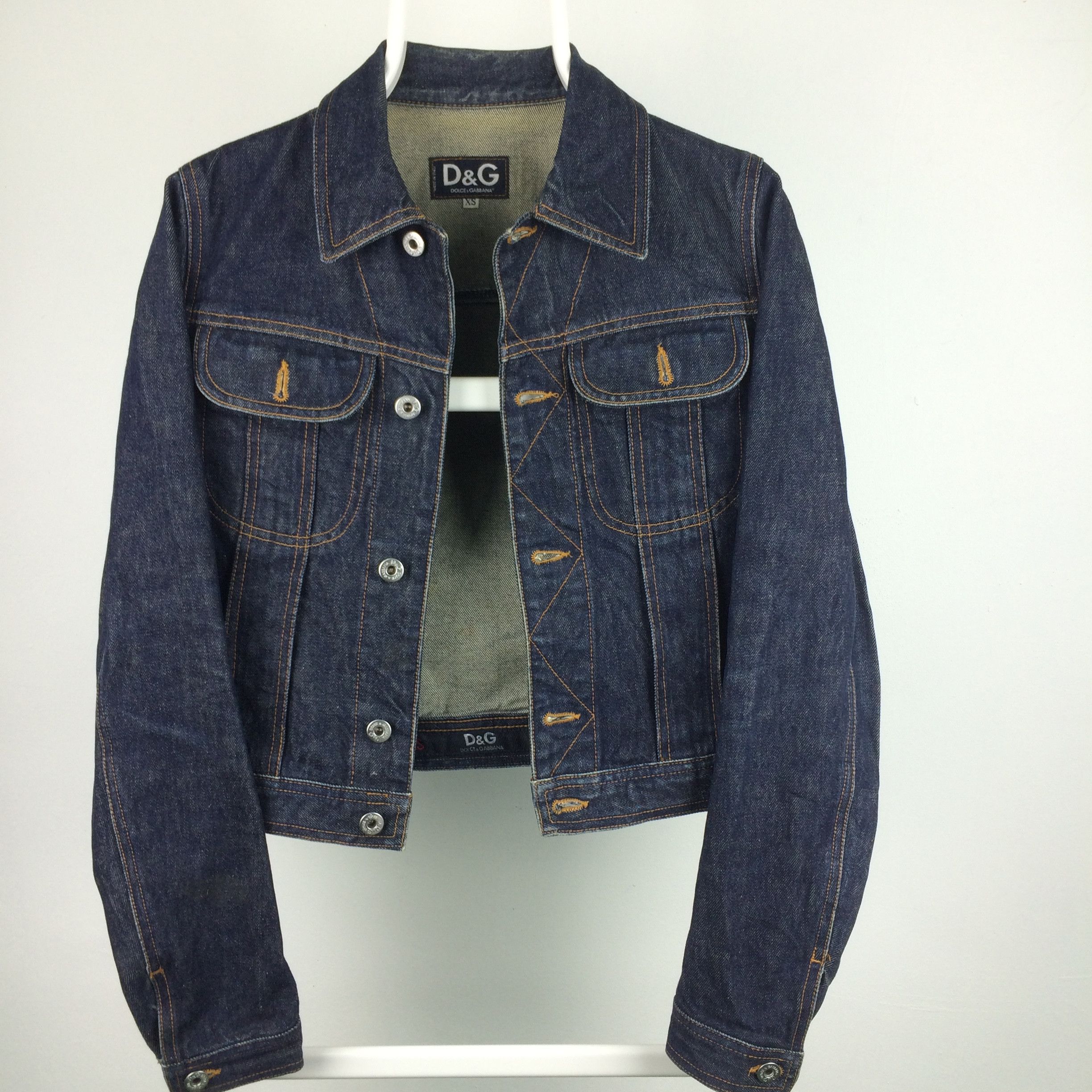 Dolce & Gabbana × Vintage Z67 Dolce & Gabbana D&G Denim Jacket Size XS / US 0-2 / IT 36-38 - 1 Thumbnail