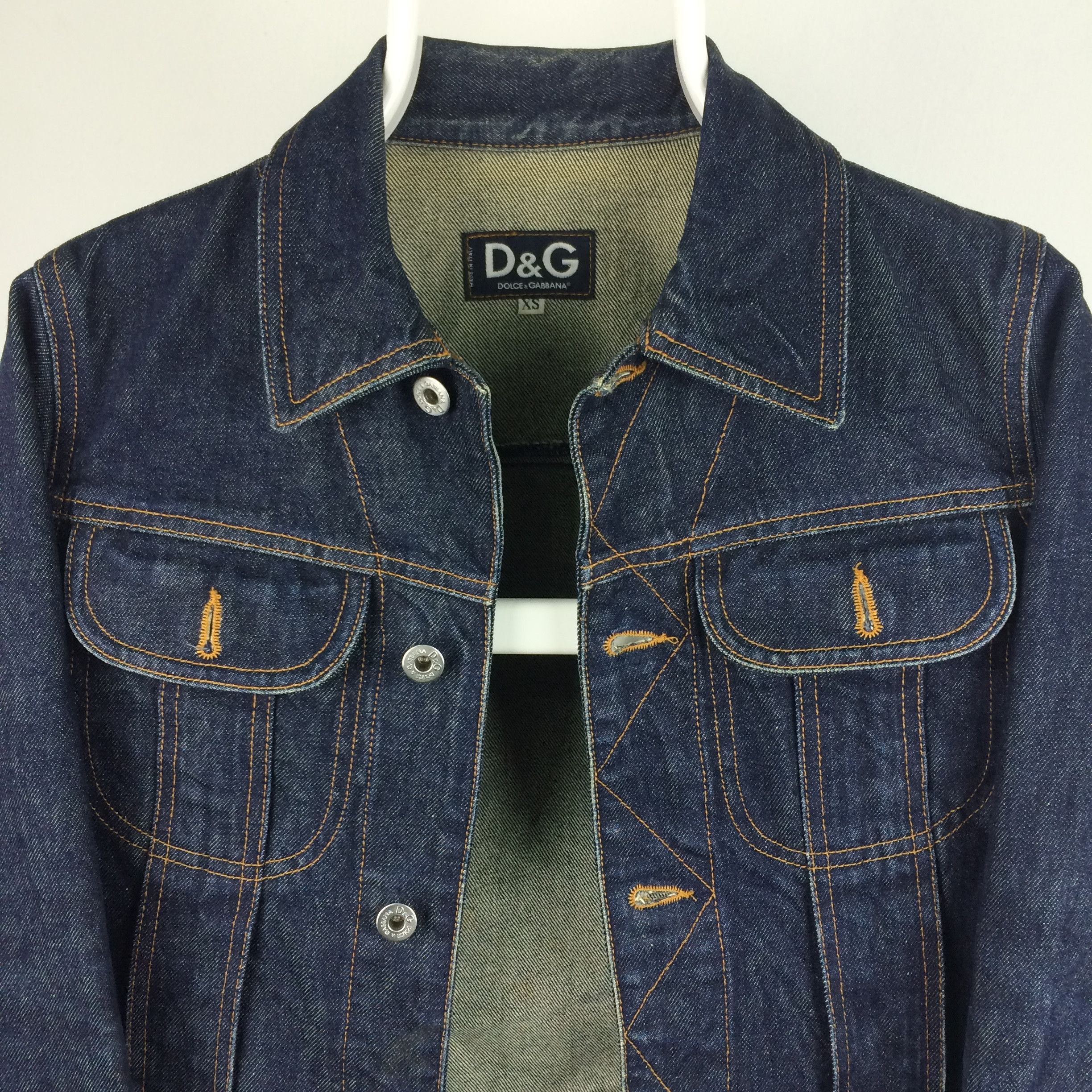Dolce & Gabbana × Vintage Z67 Dolce & Gabbana D&G Denim Jacket Size XS / US 0-2 / IT 36-38 - 2 Thumbnail