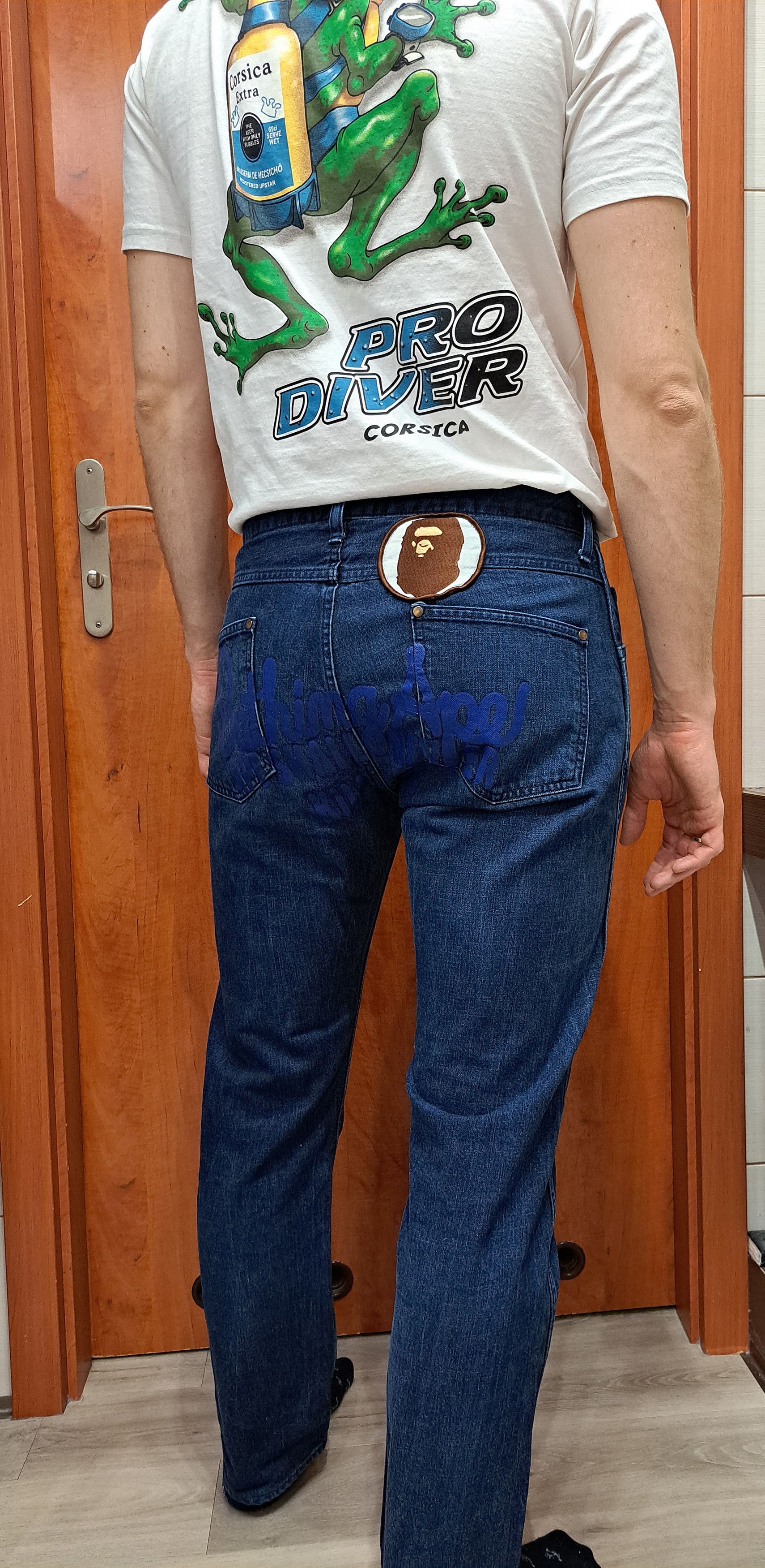 Bape Bape ASNKA jeans denim pants, 34 a bathing ape Size US 34 / EU 50 - 6 Thumbnail