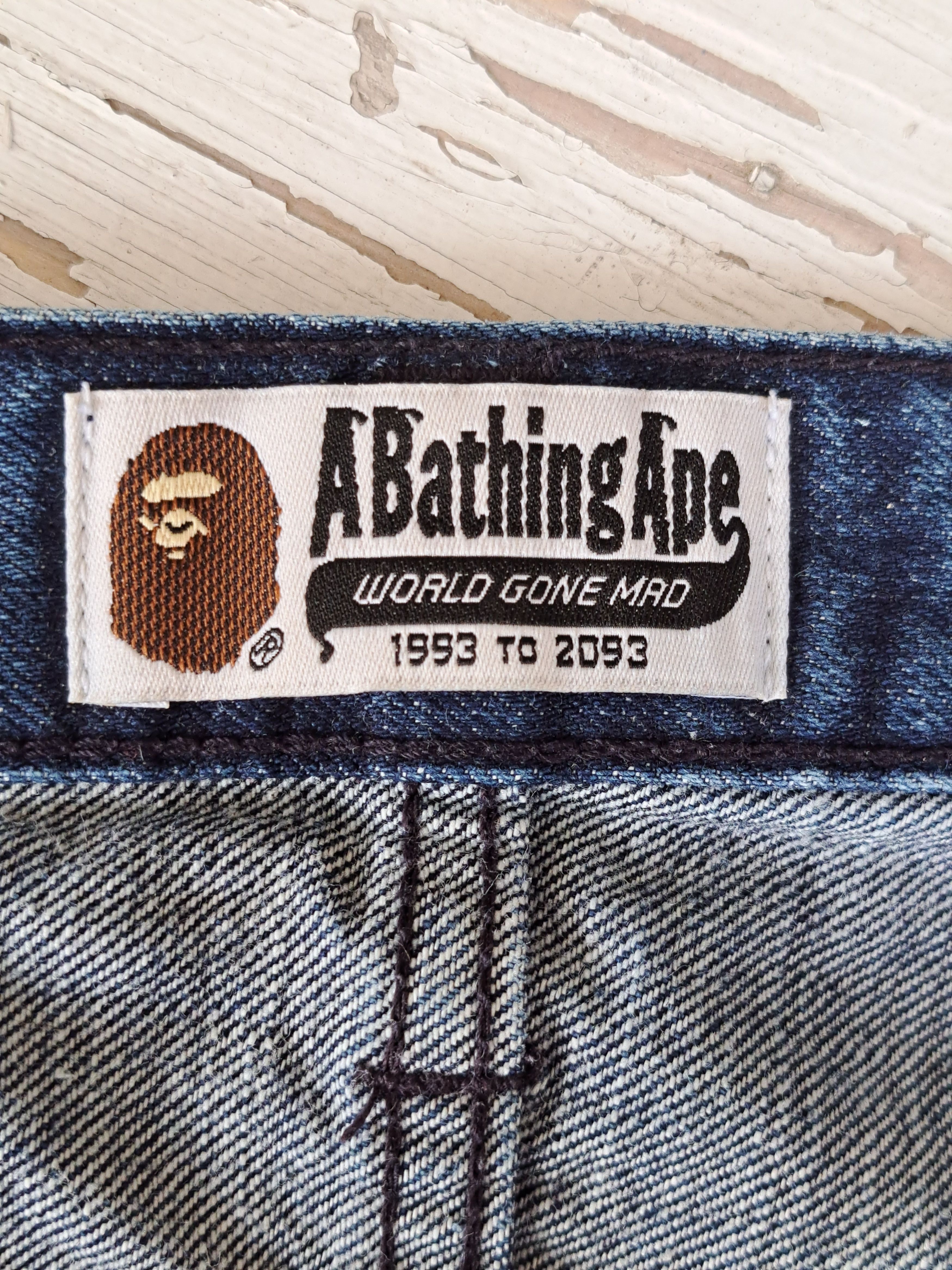 Bape Bape ASNKA jeans denim pants, 34 a bathing ape Size US 34 / EU 50 - 5 Thumbnail